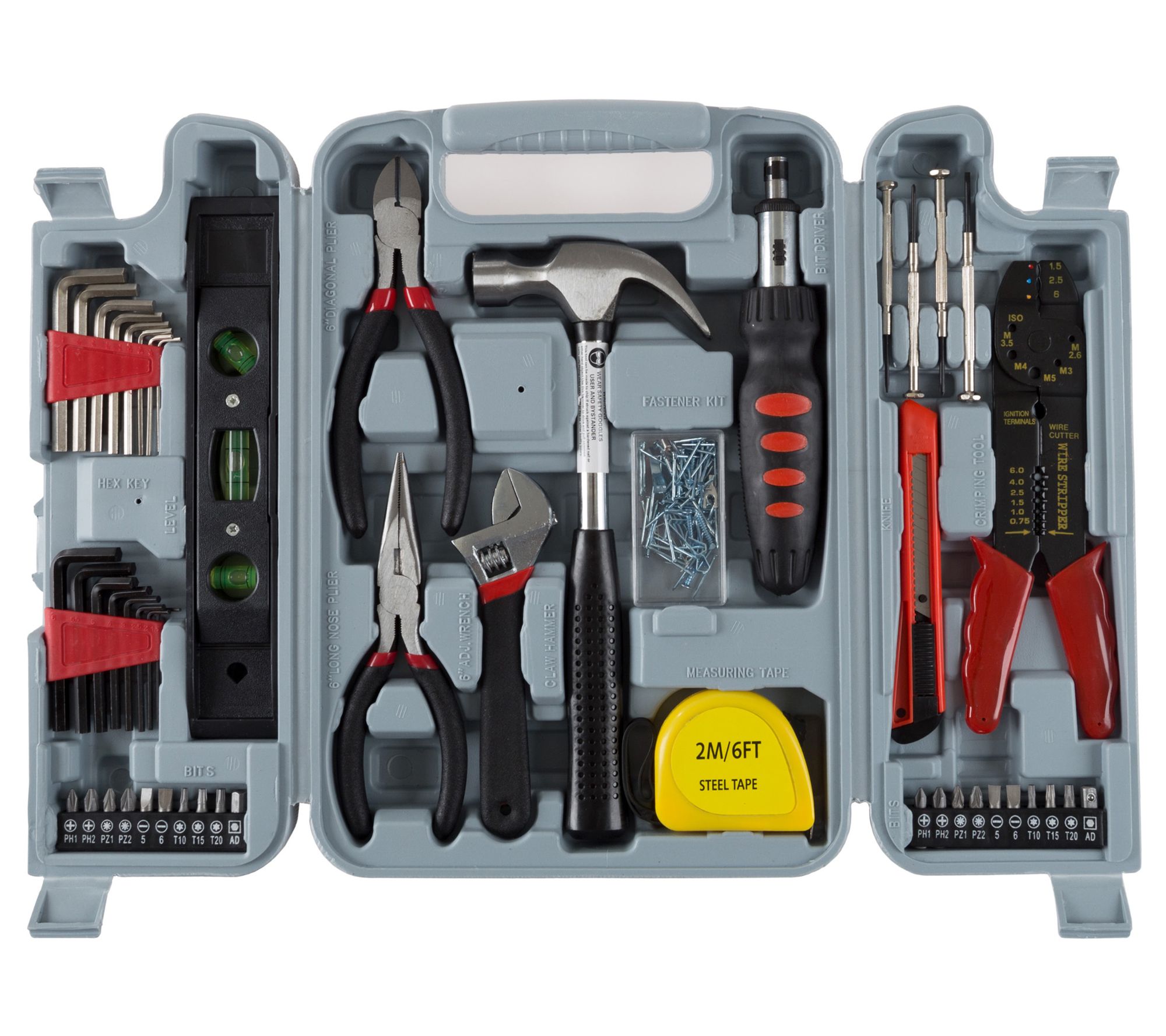 Household Tool Kit - 130-Piece Tool Set Great for DIY Projects - QVC.com