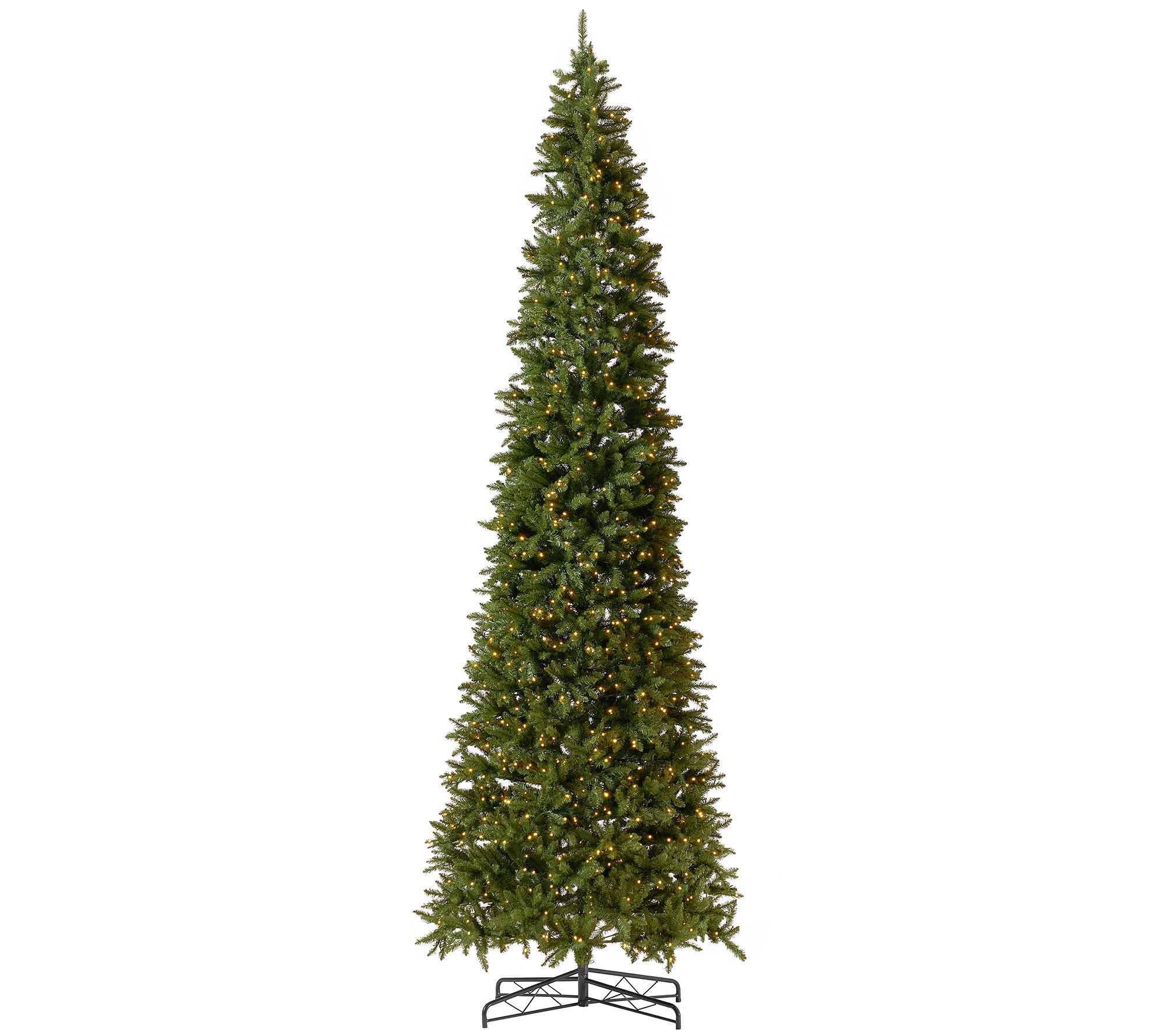 Nearly Natural 13' Slim Green Mountain Pine Christmas Tree