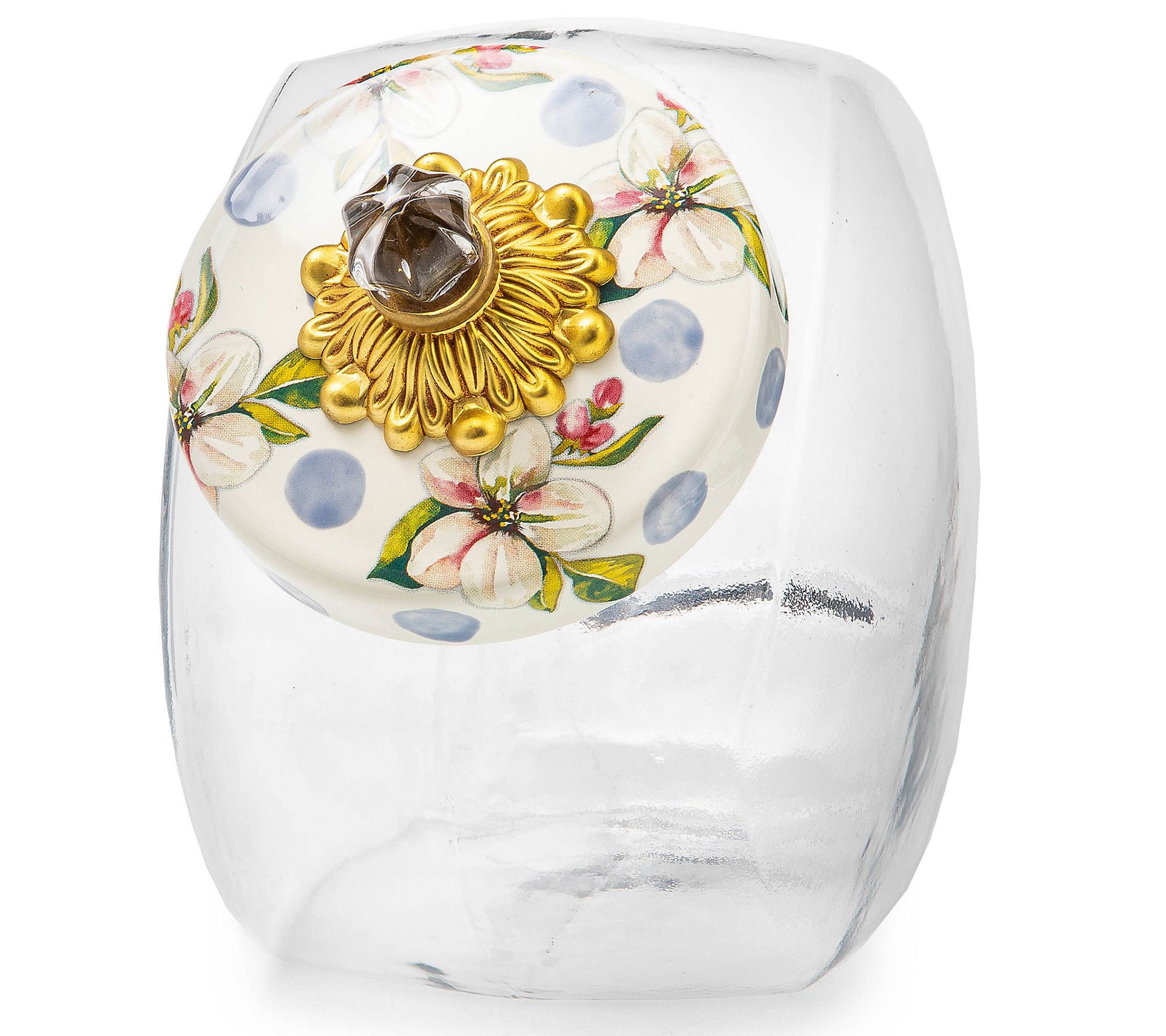 MacKenzie- Childs 1/2 Gallon Sweets Jar with Lid