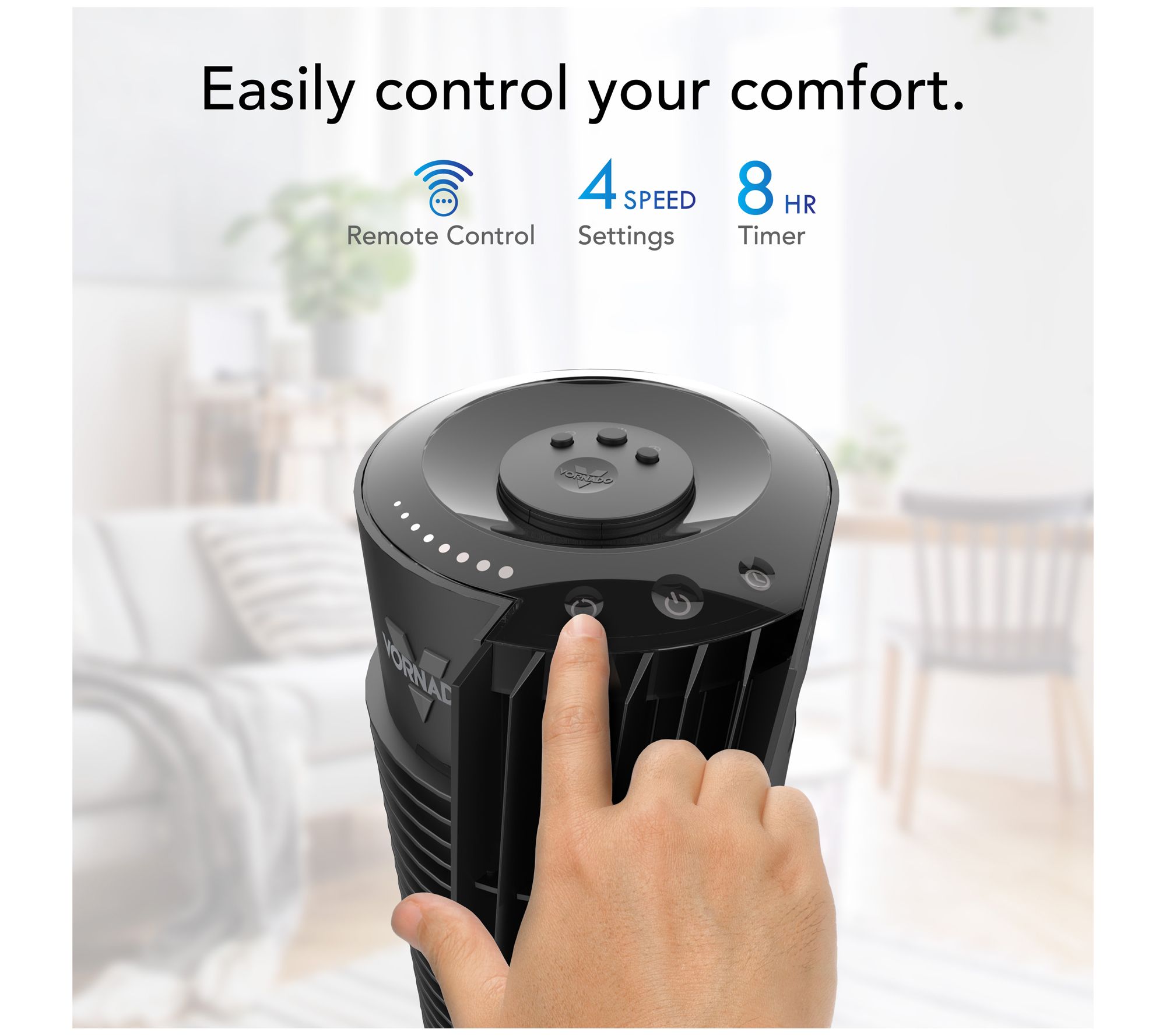 Vornado OSC54 Oscillating Tower Fan with Remote
