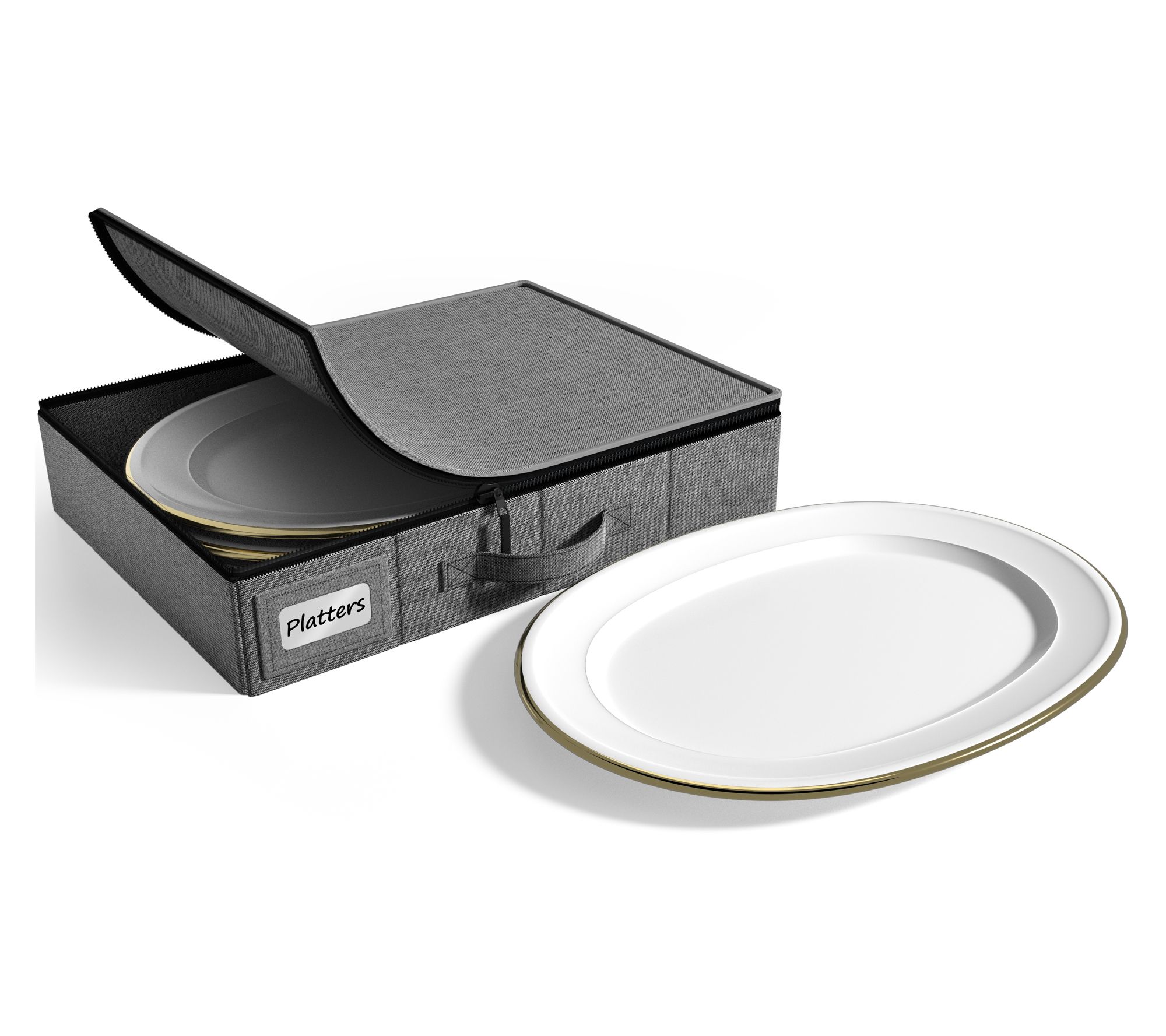 Sorbus Dinnerware Storage Case