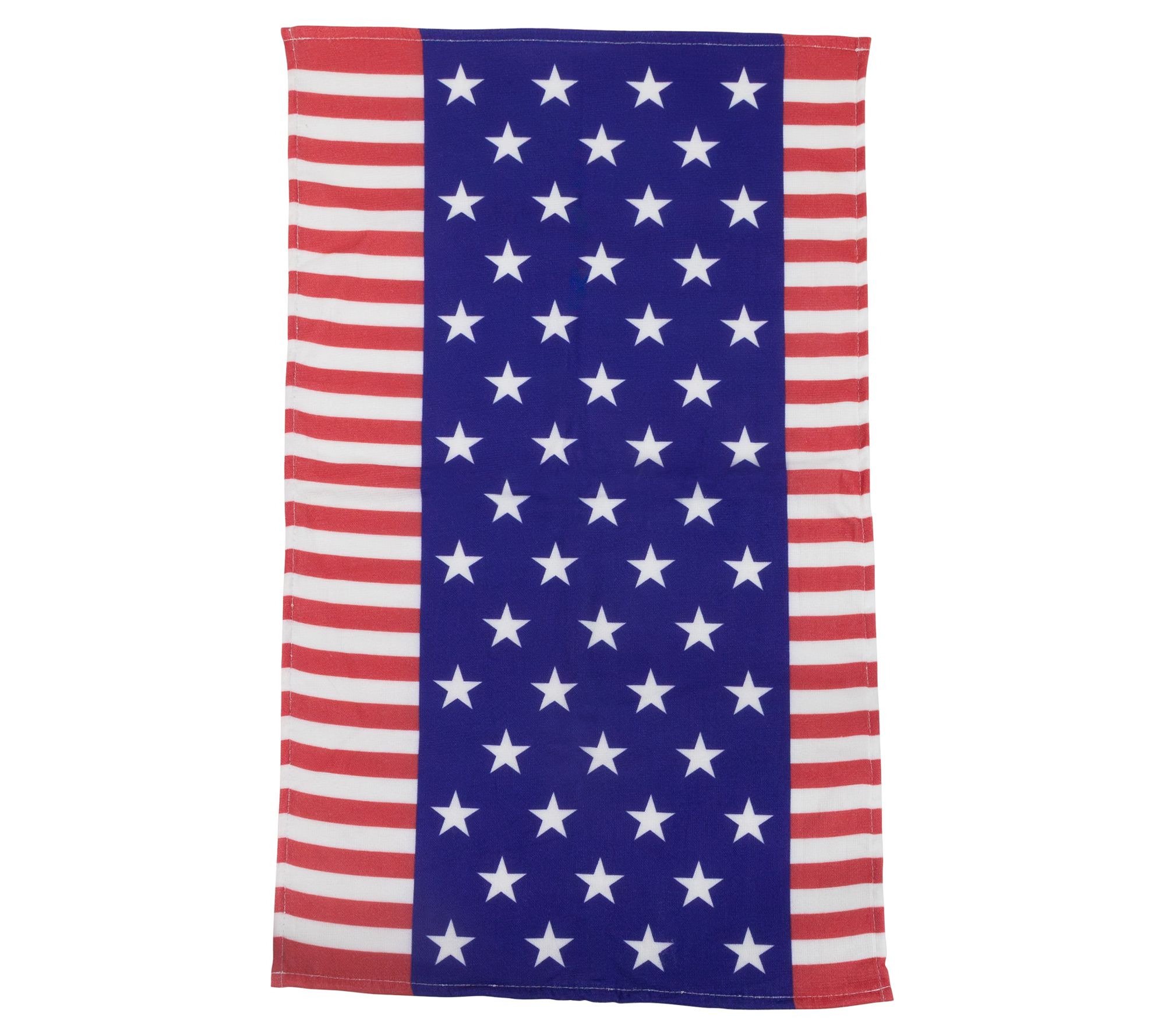 Northlight S/2 Stars and Stripes American Kitchen Tea Towels