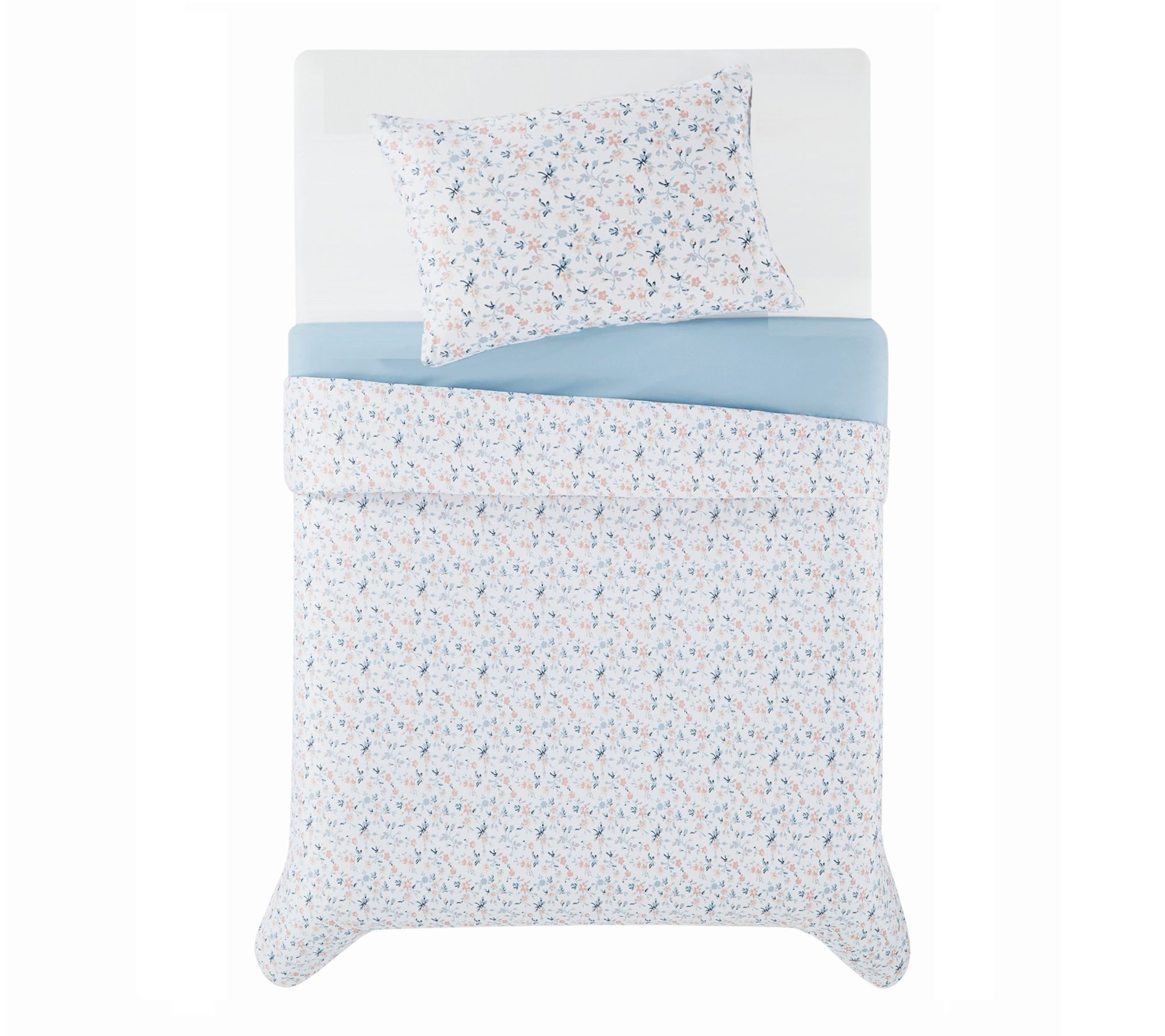 Truly Soft Maine Floral 5-Piece Twin XL Bed ina Bag Set