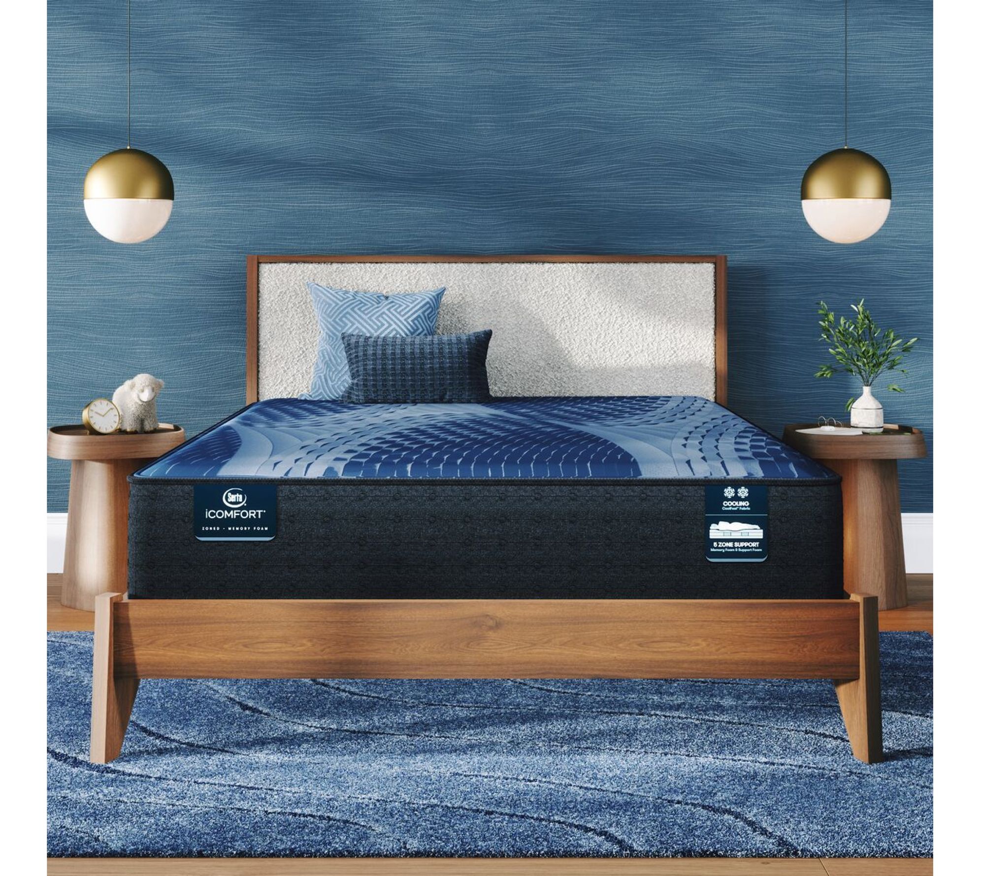 iComfort Aspire 14" Memory Foam Medium Mattress - Full
