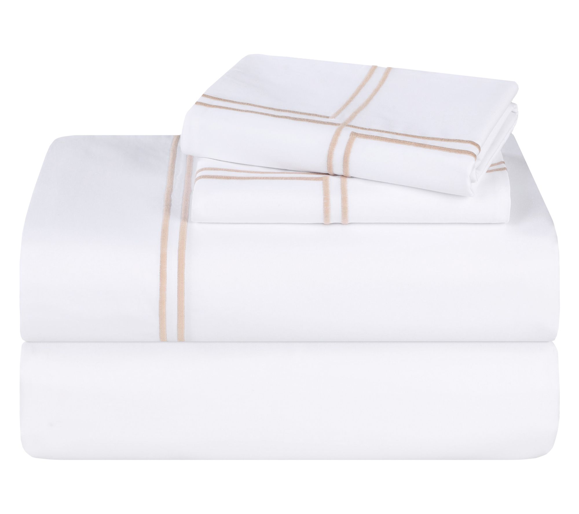 Superior Spring Blooms Cotton Embroidered SheetSet-Twin XL