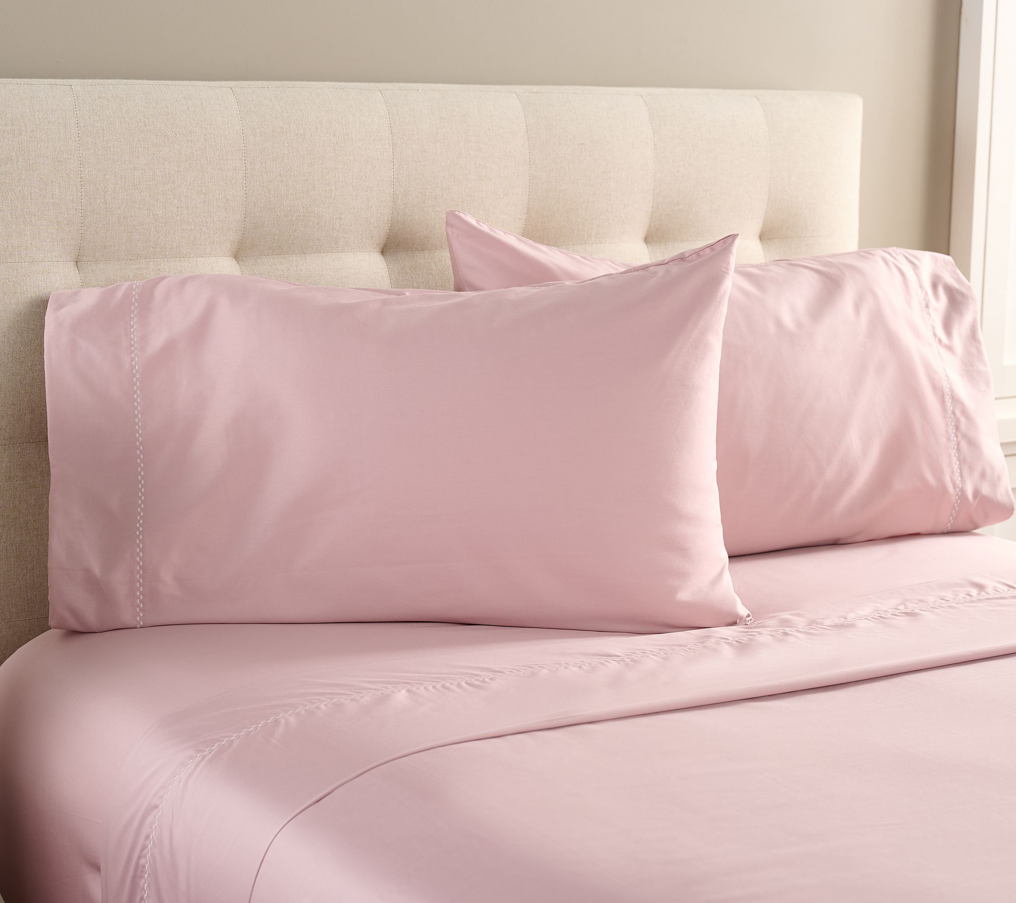 "As Is" Northern Nights 400TC Cotton Sateen Sheet Set- King