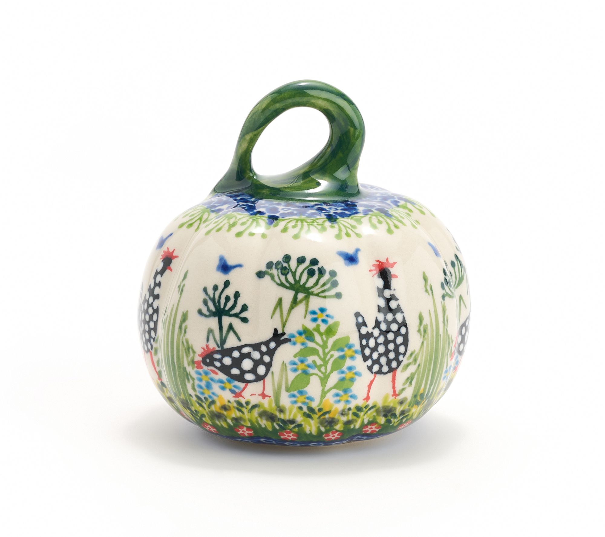 Lidia's Polish Pottery Mini Pumpkin