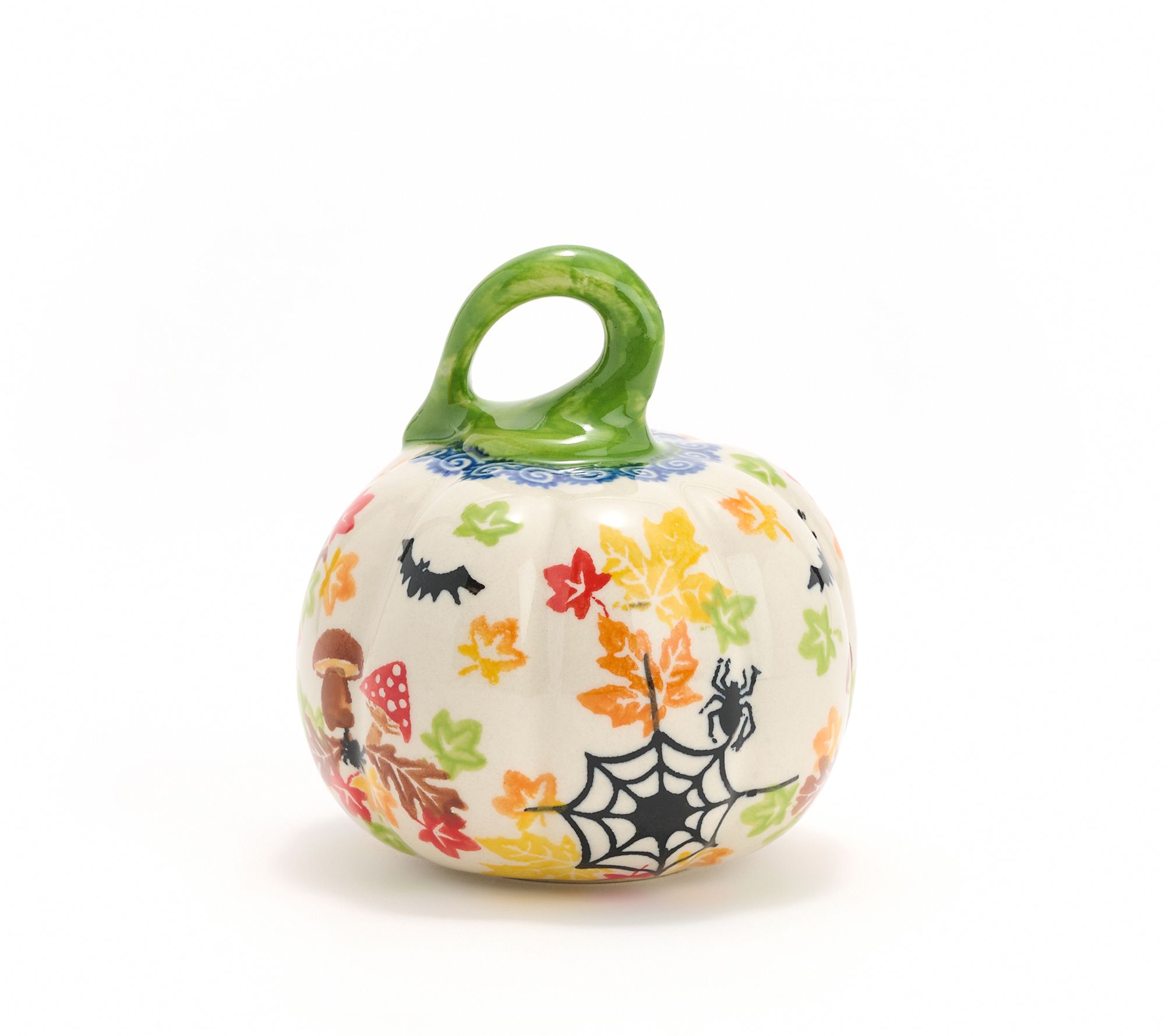 Lidia's Polish Pottery Mini Pumpkin