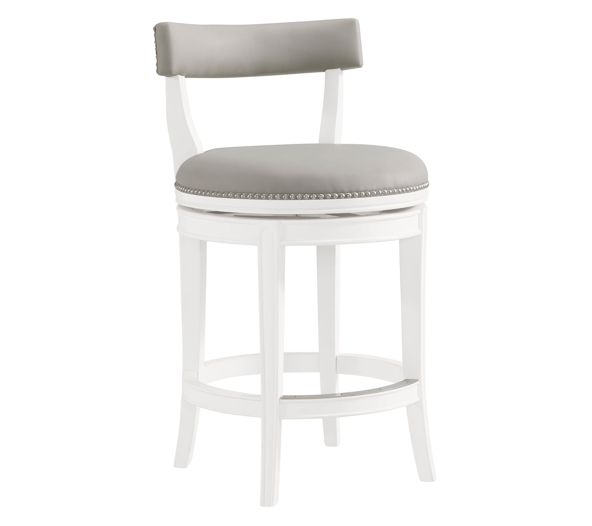 Alaterre Furniture Henning Swivel Counter Height Barstool