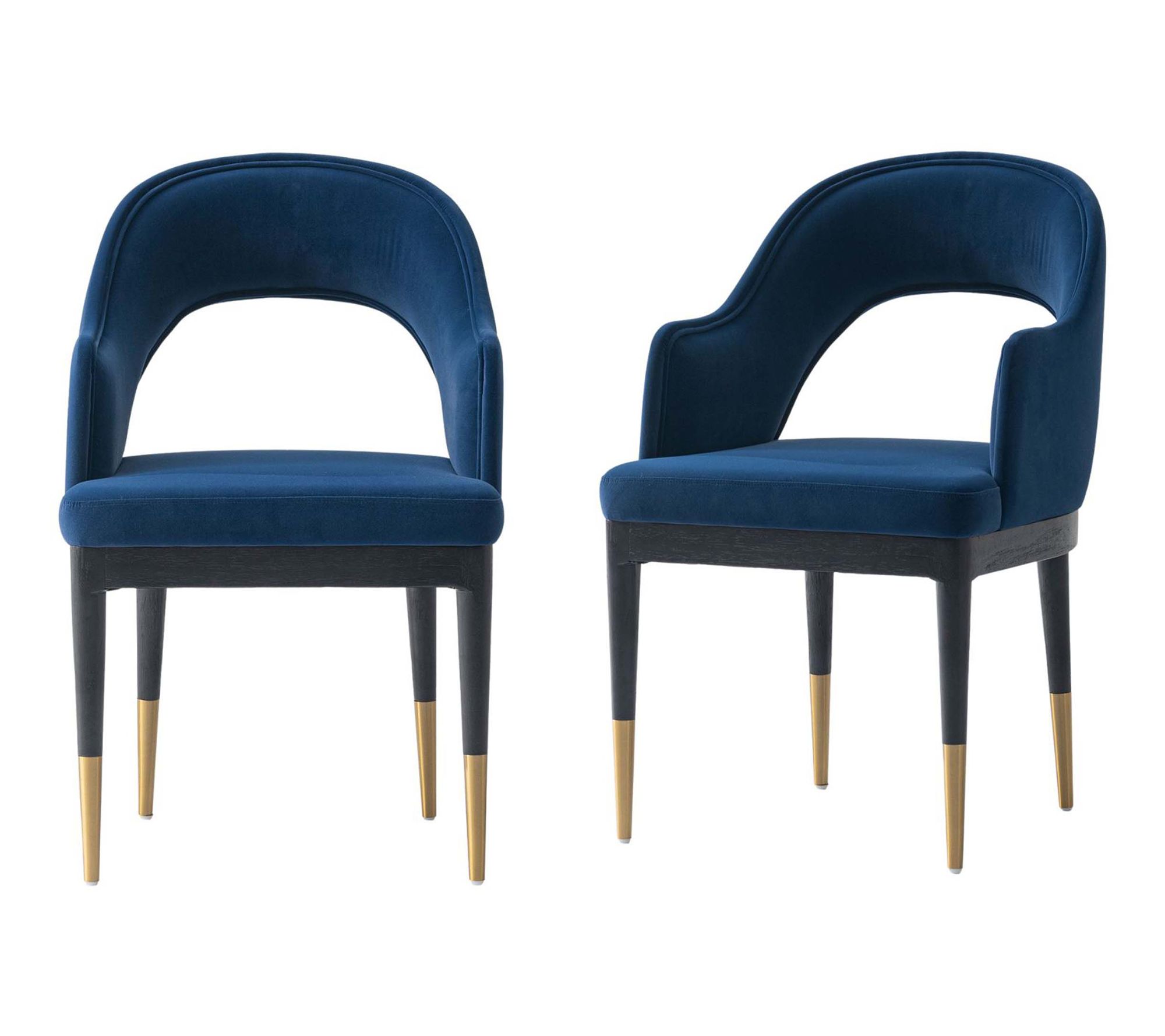 Manhattan Comfort Carrington Upholstered Armchair - Set of 2