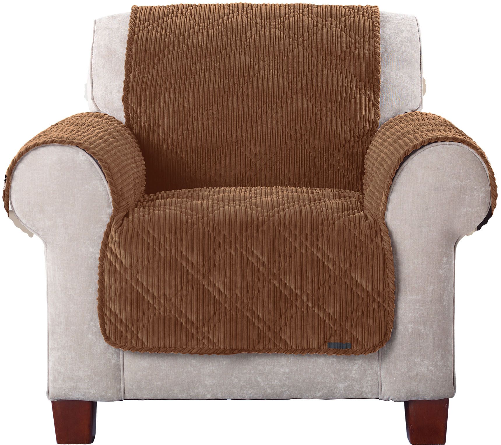 Sure Fit Corduroy Chair Furniture Cover
