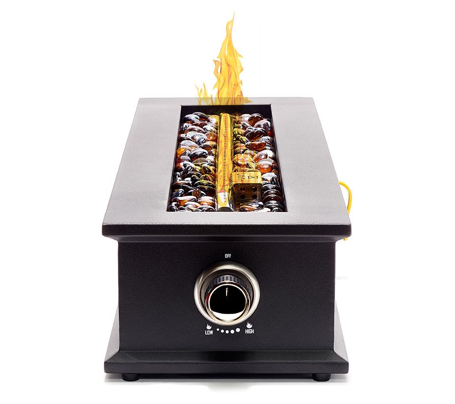Loom X Tabletop Gas Fire Pit in Black