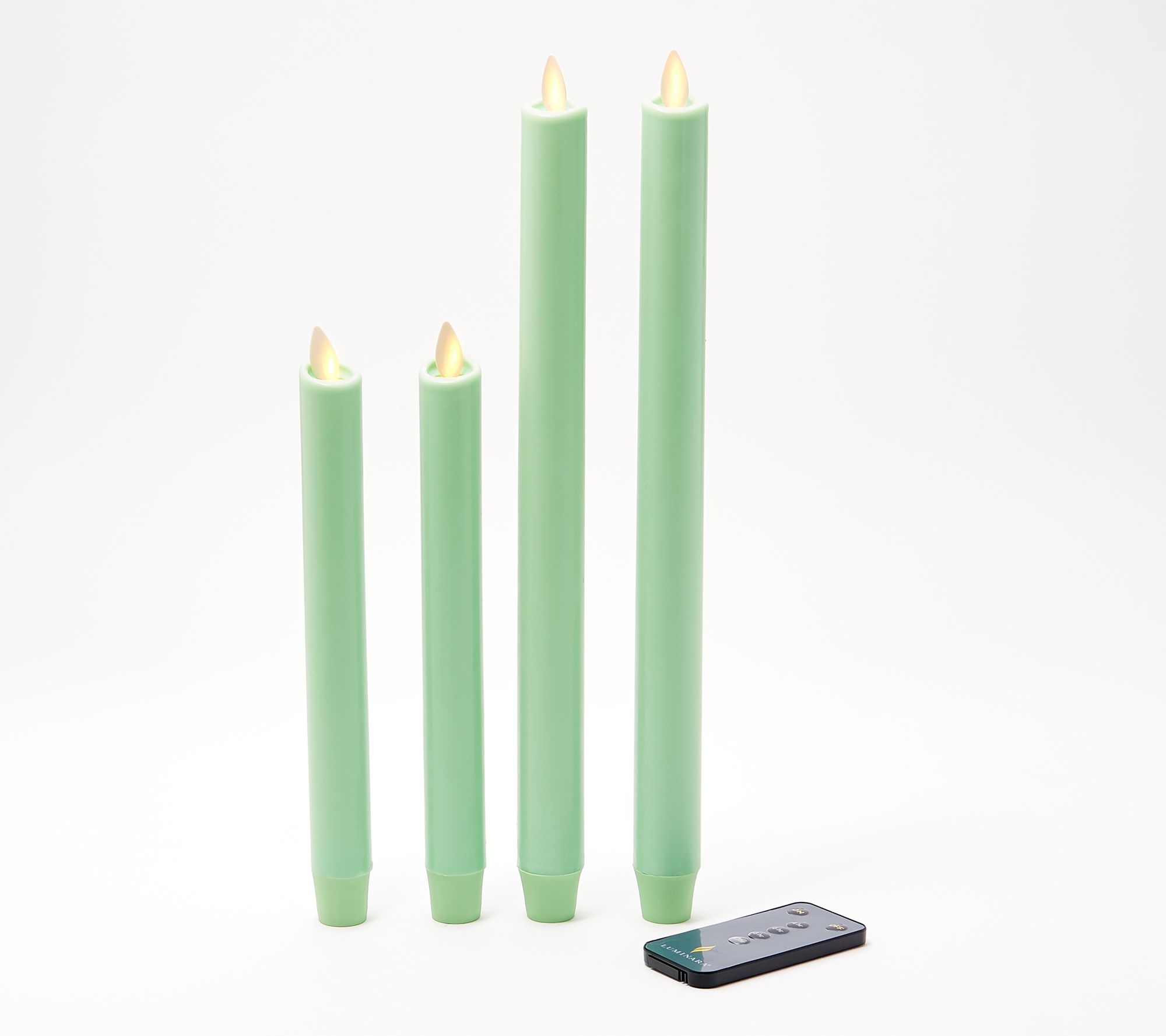 Luminara Set of (2) Taper Flameless Candles