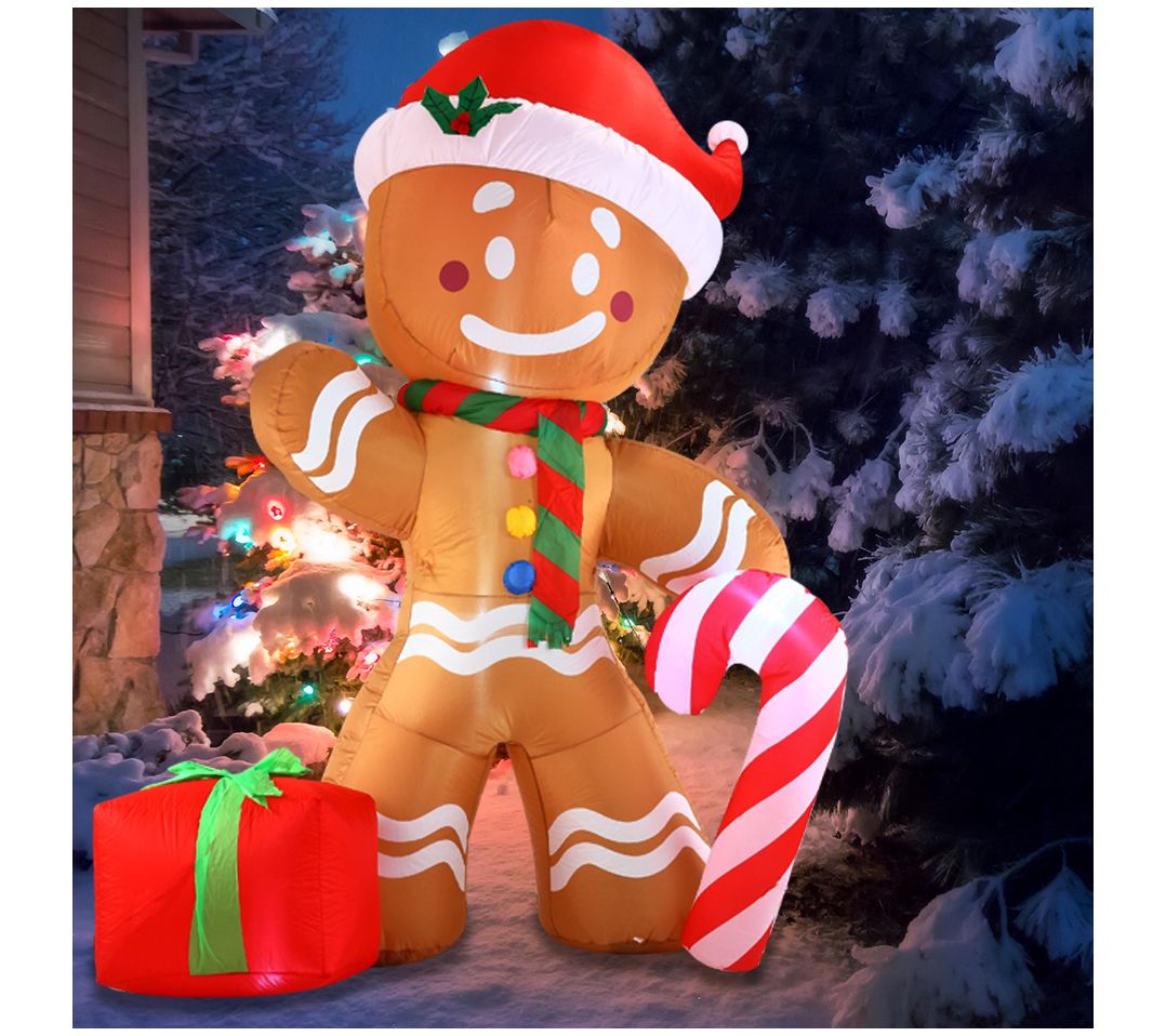 Joiedomi 8 ft Gingerbread Man Inflatable