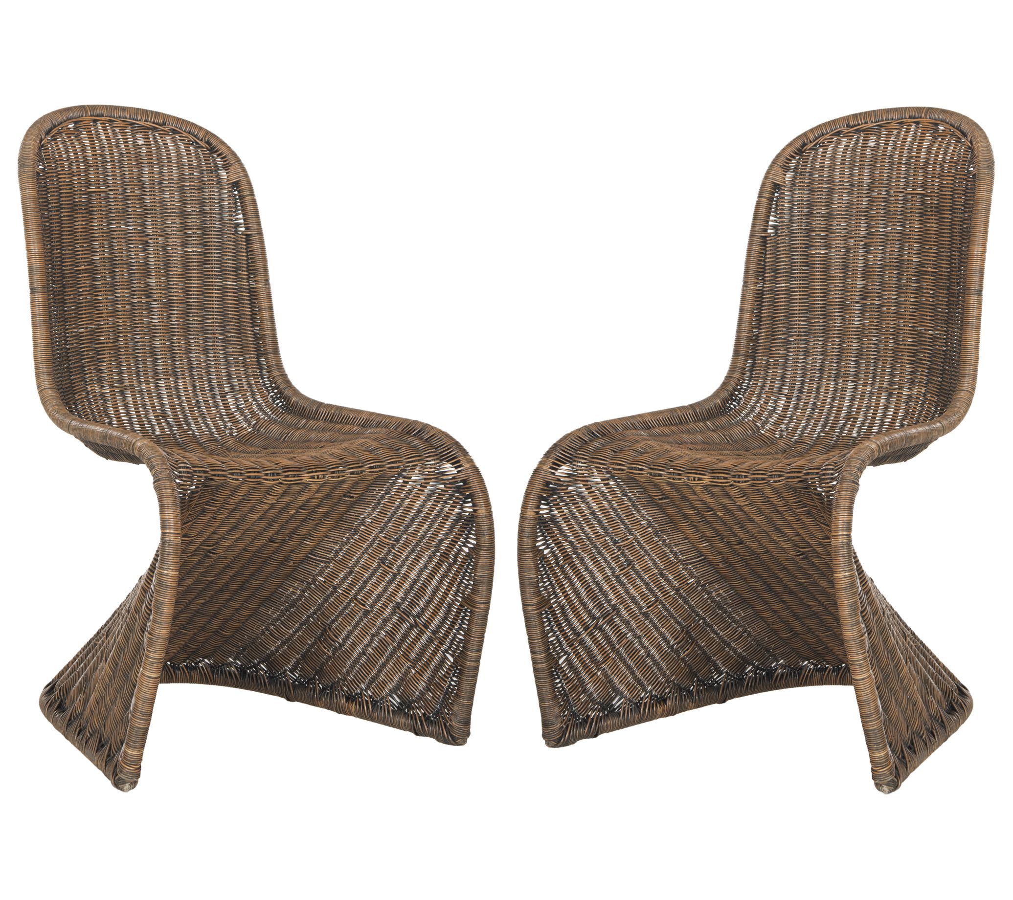 Safavieh Tana Wicker Side Chair (Set of 2)