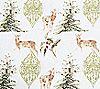 20" x 20" Reindeer Tracks Napkin Set of 6 by Valerie, 3 of 4