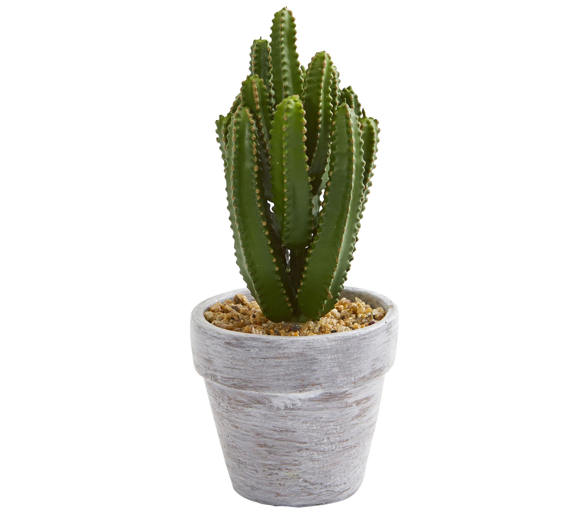 8" Artificial Cactus Plant Set of 3 by Nearly Natural