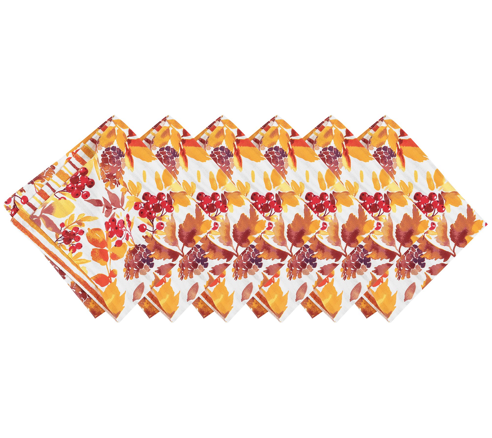 20" x 20" Cordelia Napkin Set 6 by Valerie