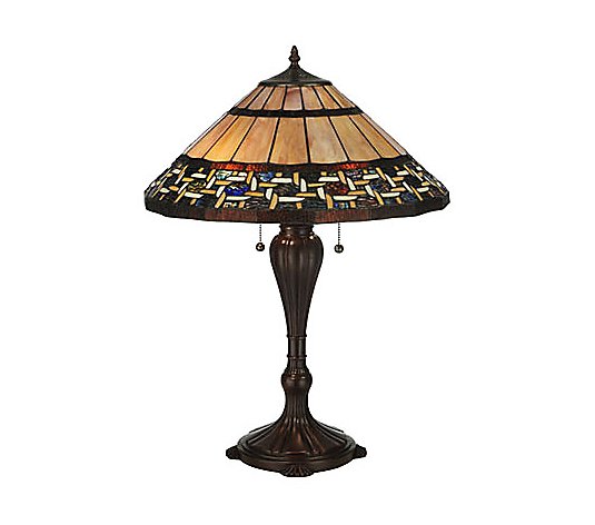 Tiffany Style 25"H Ilona Table Lamp