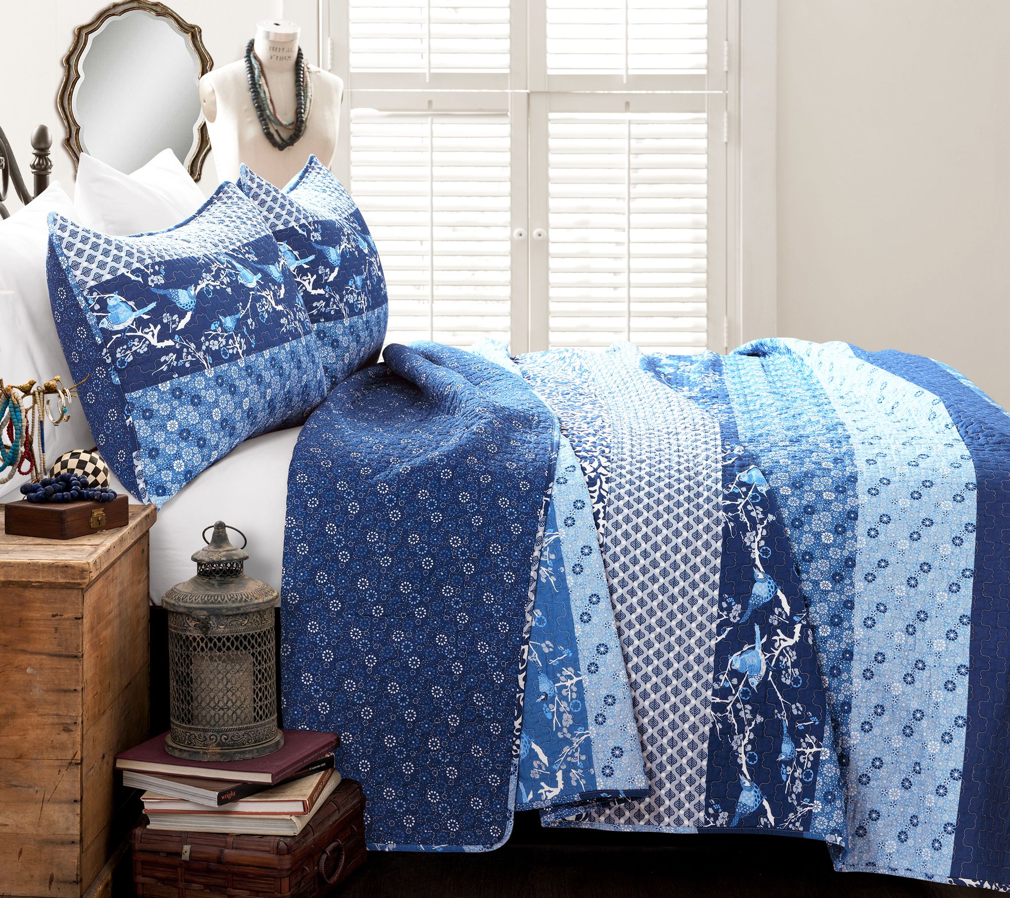 Royal Empire 3-Piece King Quilt by Lush Decor