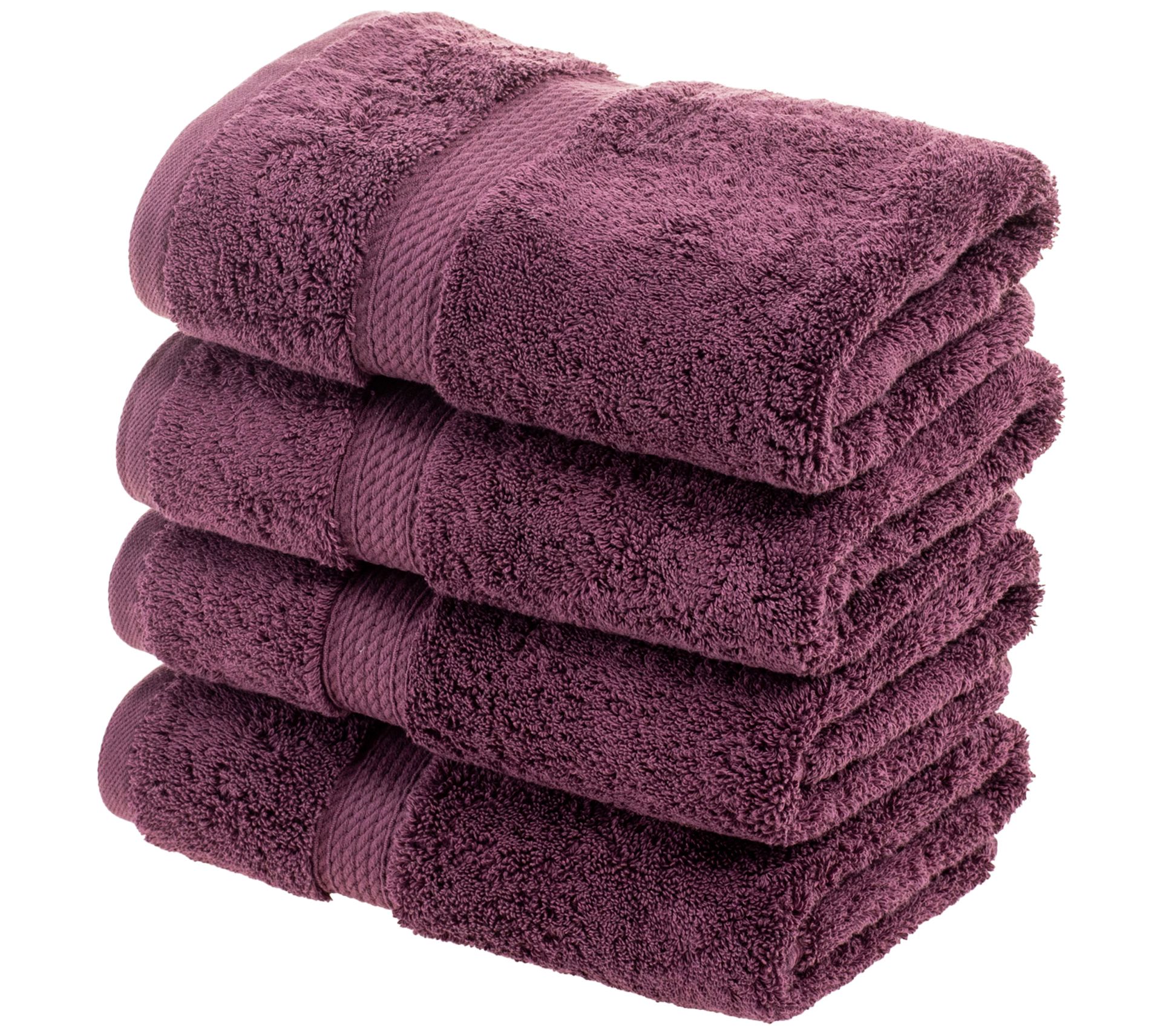 Superior Madison Egyptian Cotton Pile Plush Hand Towel Set
