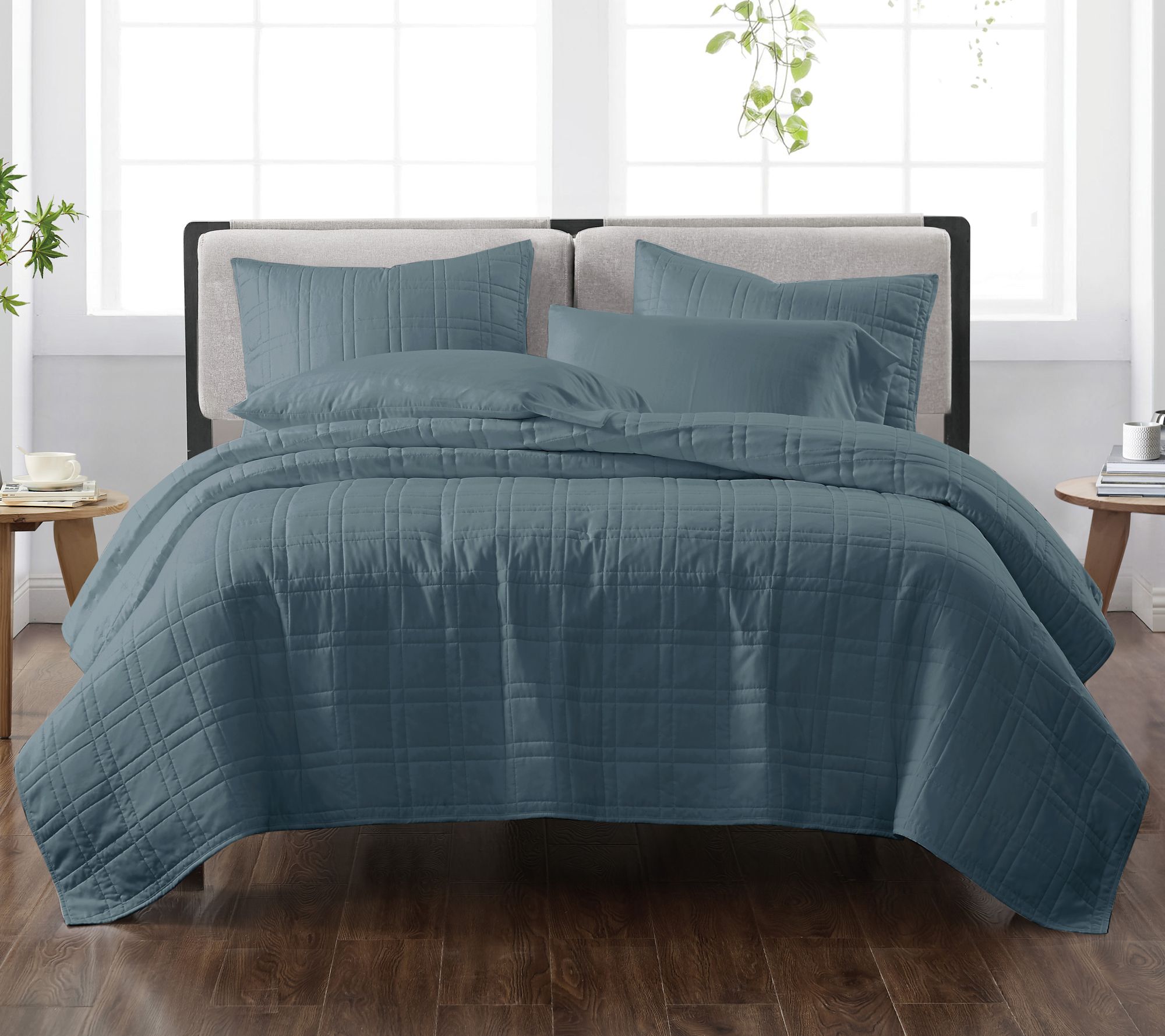 Cannon Heritage Solid Quilt Set Full/Queen Quilt Set