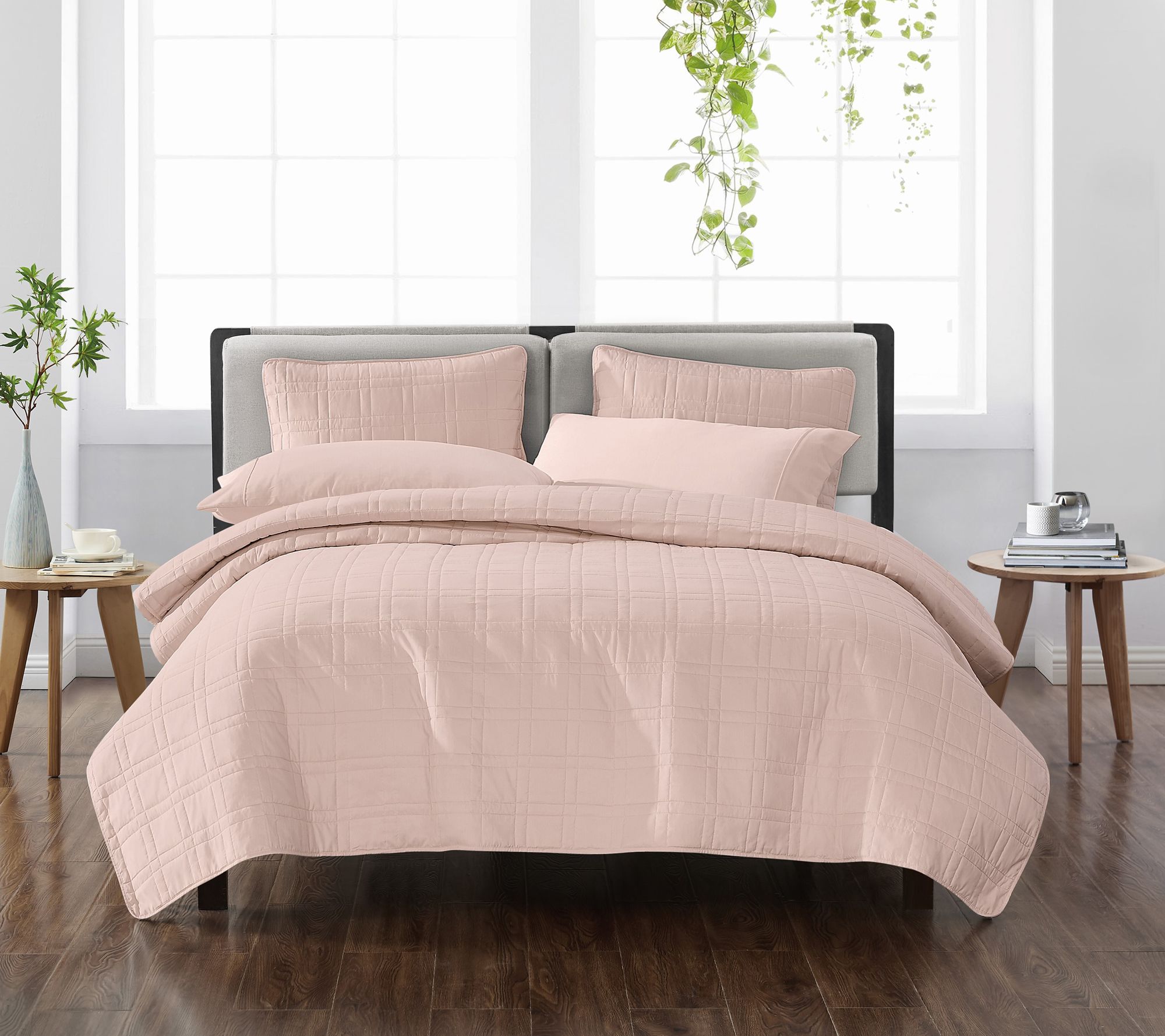 Cannon Heritage Solid Quilt Set Full/Queen Quilt Set