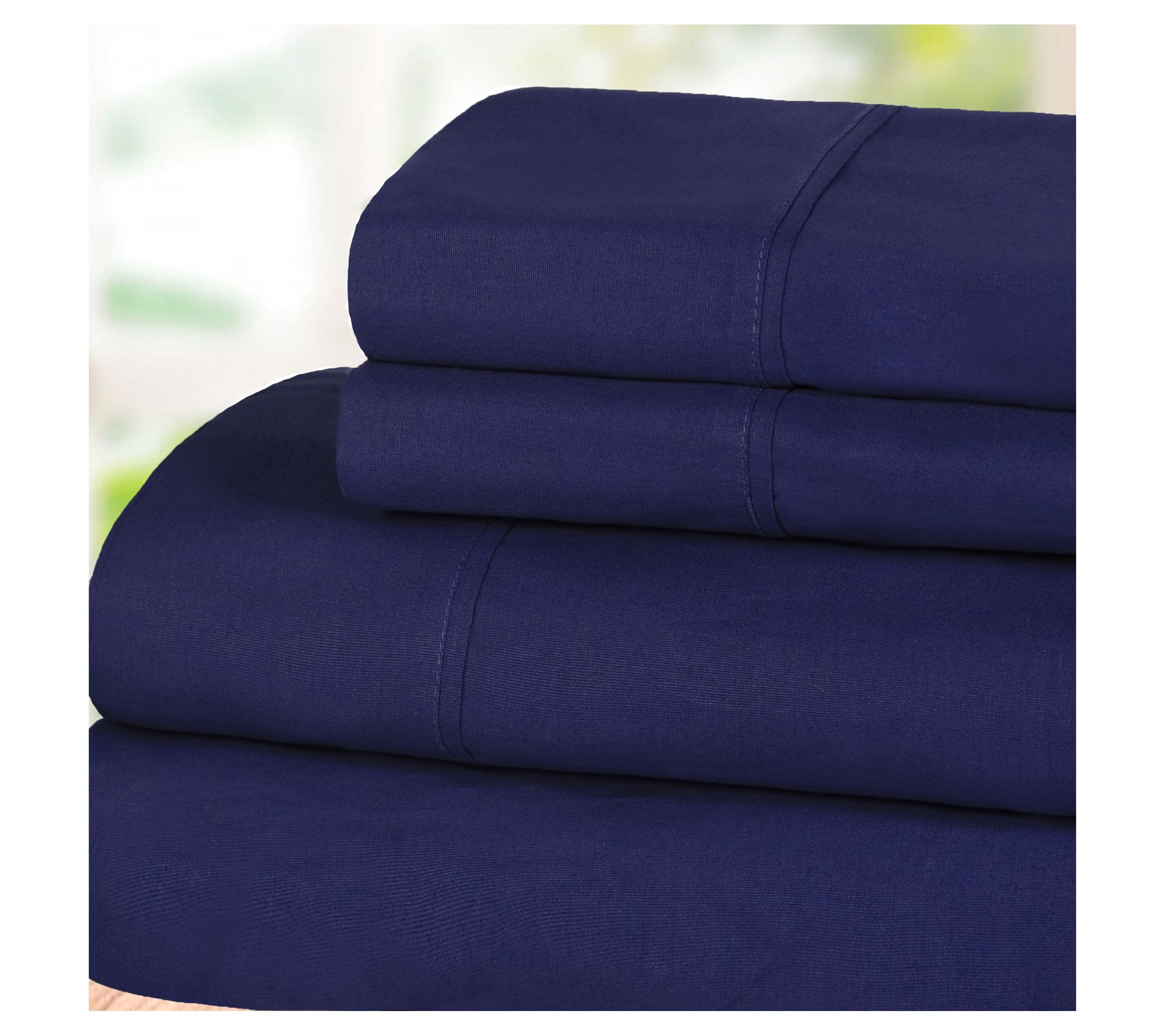 Superior Solid Cotton Percale Deep Pocket SheetSet King