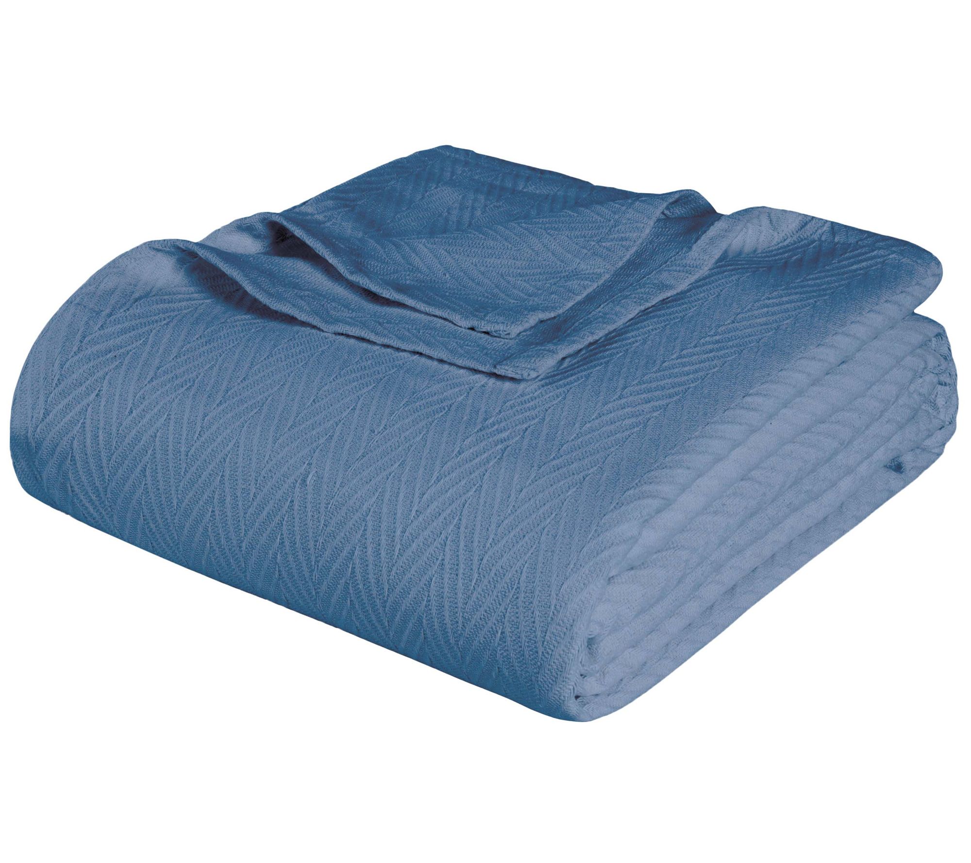 Superior Ultra-Plush All-Season Chevron Cottonwin Blanket