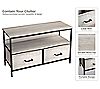 Sorbus TV Stand Dresser with 2 Faux-Wood Drawer s, 1 of 4