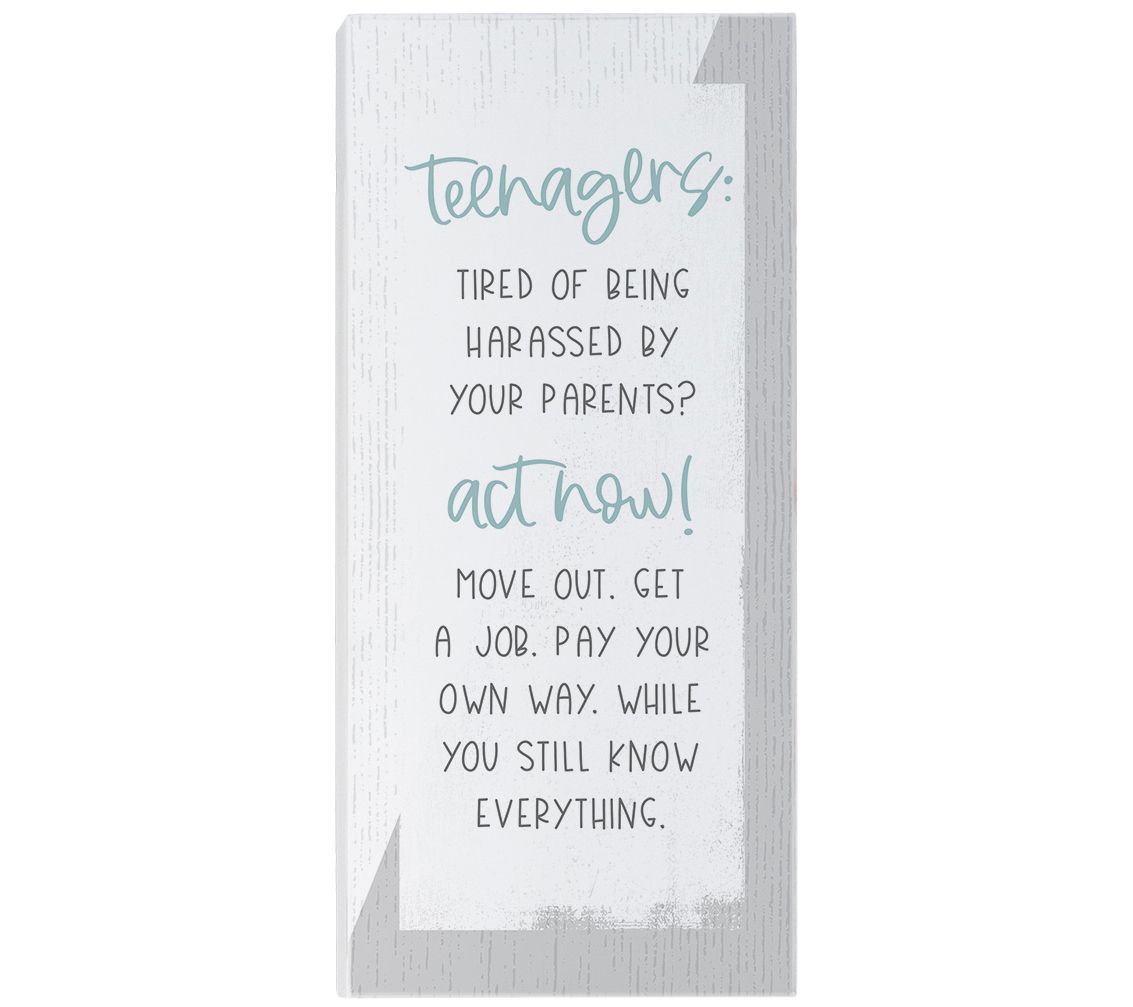 Sincere Surroundings 12" Teenagers Act Now Inspre Board