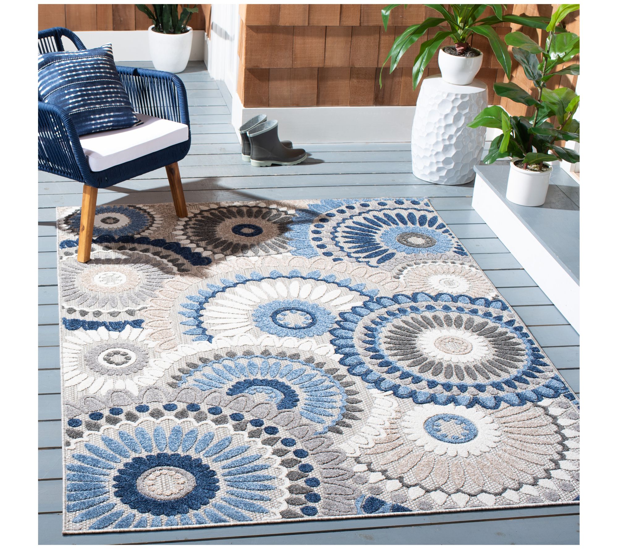 Safavieh Cabana 382 Series 5'-3" X 7'-7"Rug
