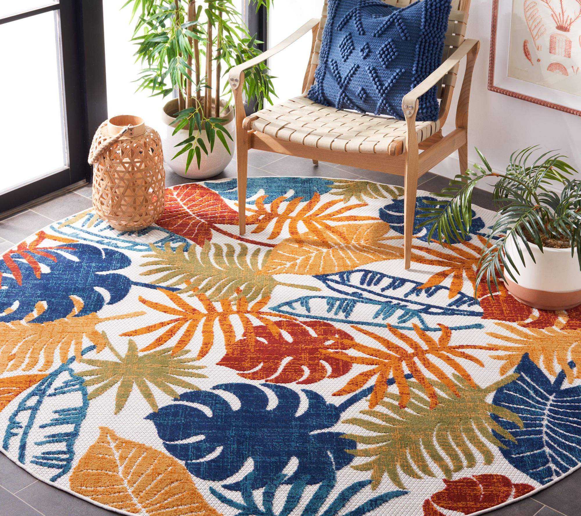 Elements Indoor/Outdoor Area Rug, Cabana