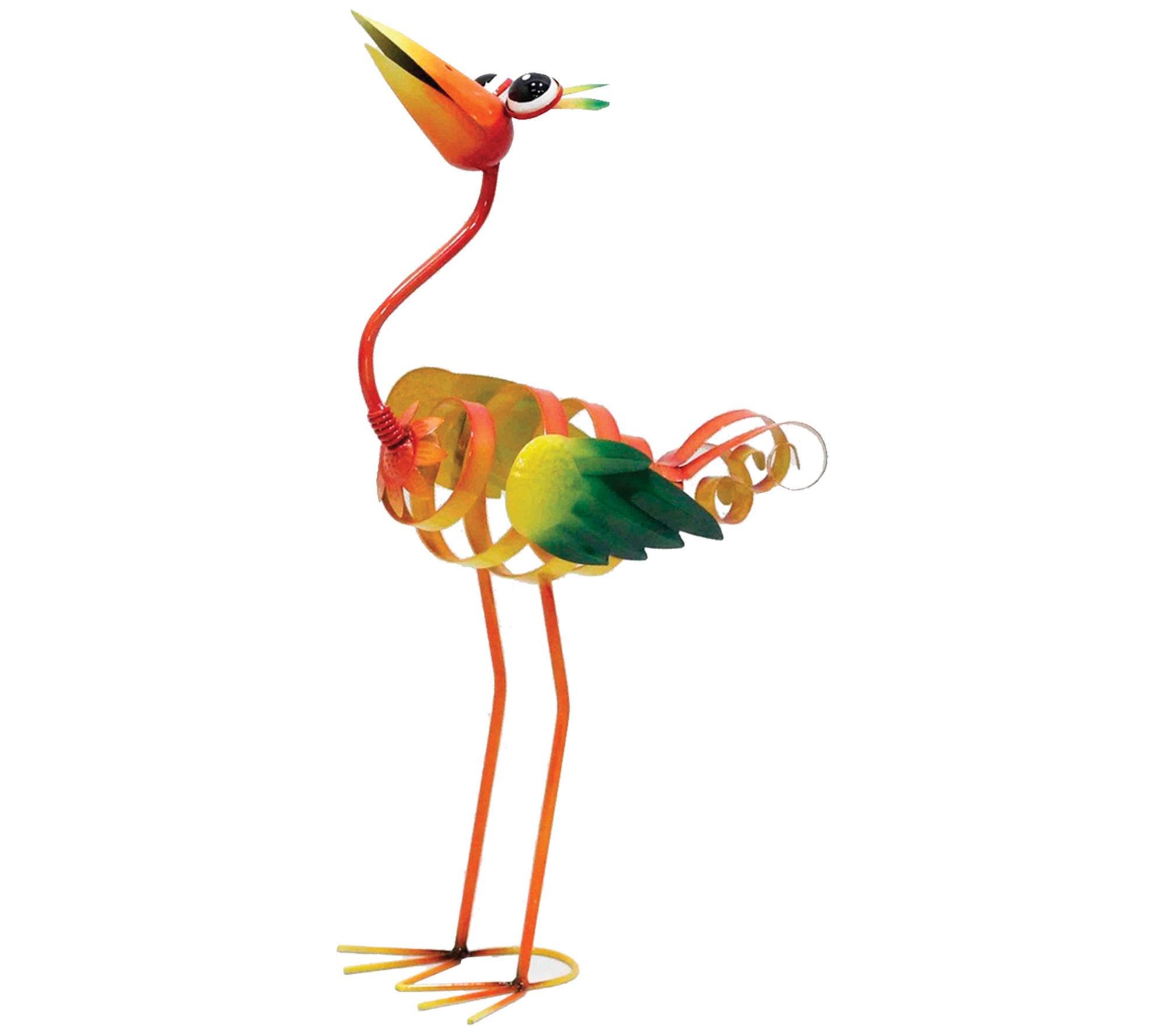 Santa's Workshop 21.3" Iron Yellow Bird