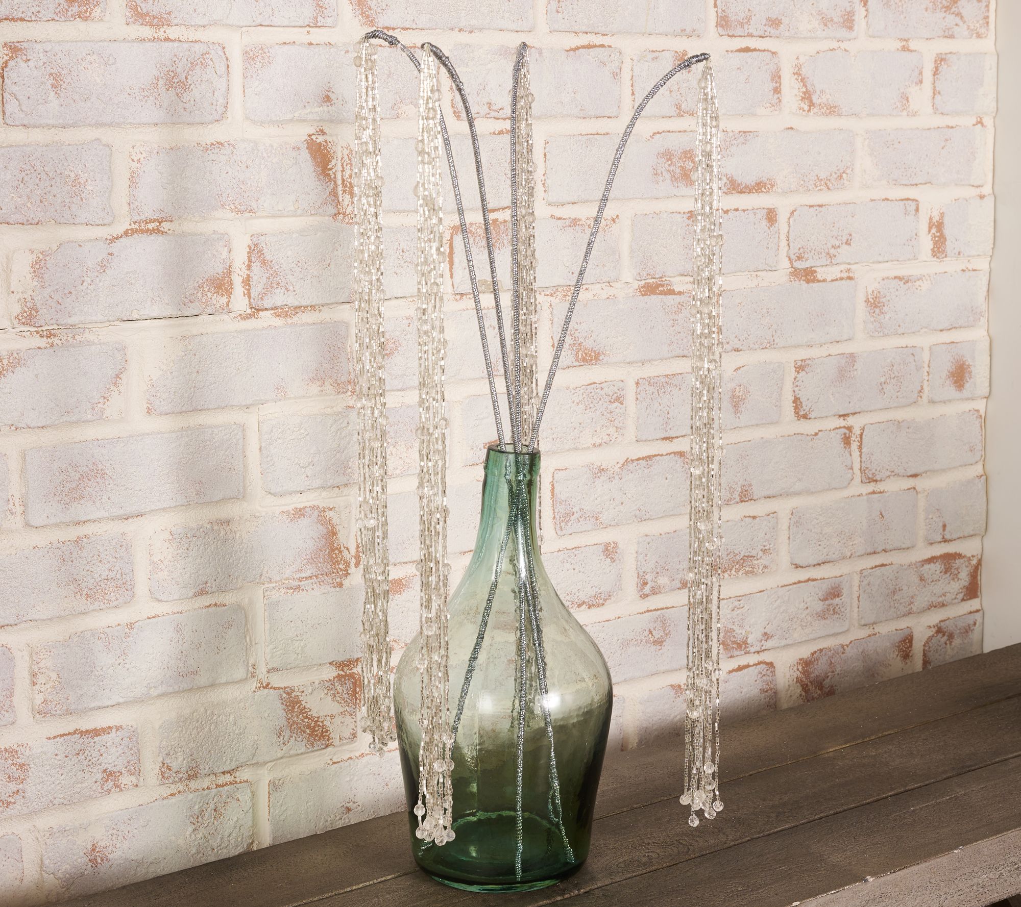 Martha Stewart Set of 4 20" Waterfall Crystal Picks