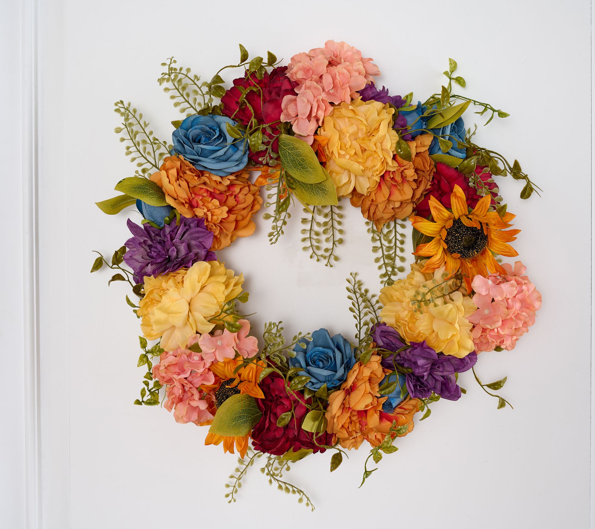 Wicker Park 24" Harvest Wreath Collection