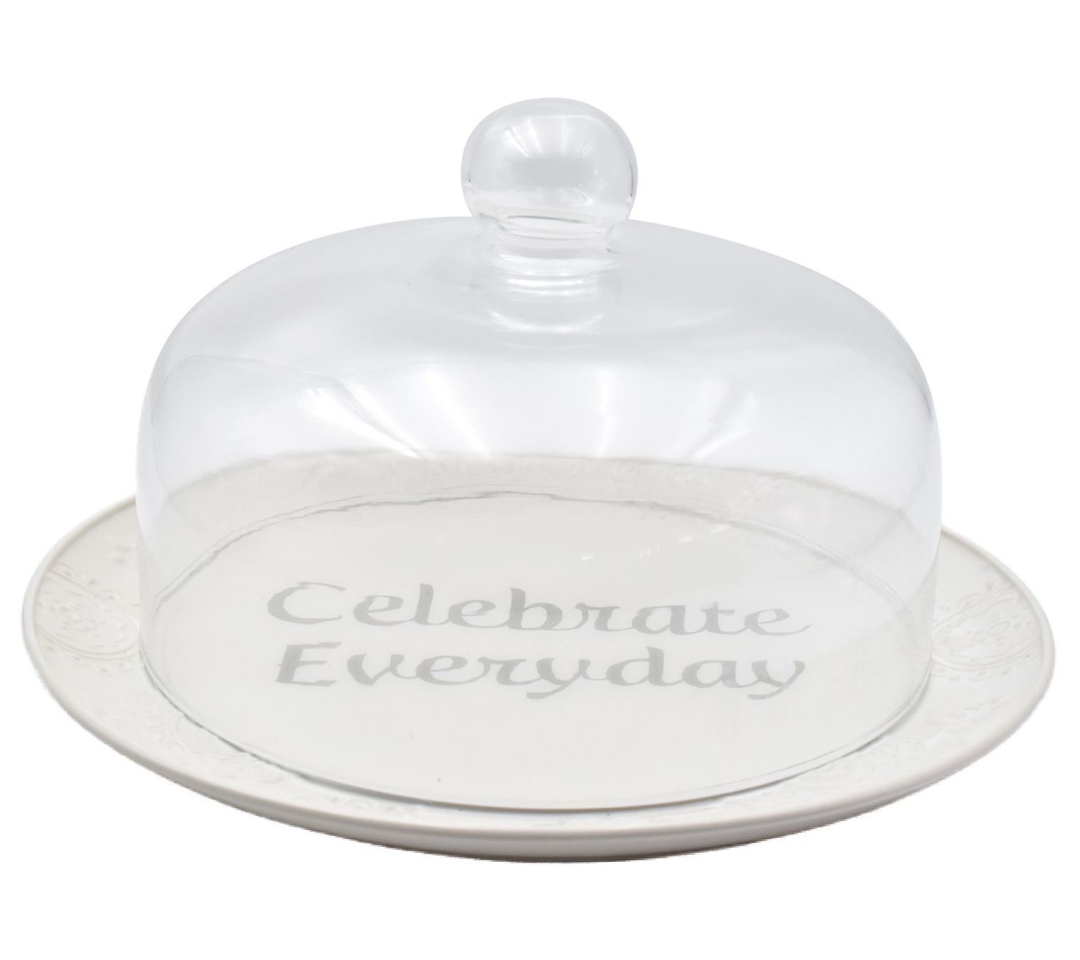 "As Is" Temp- tations Special Edition Everday Platter w/ Lid