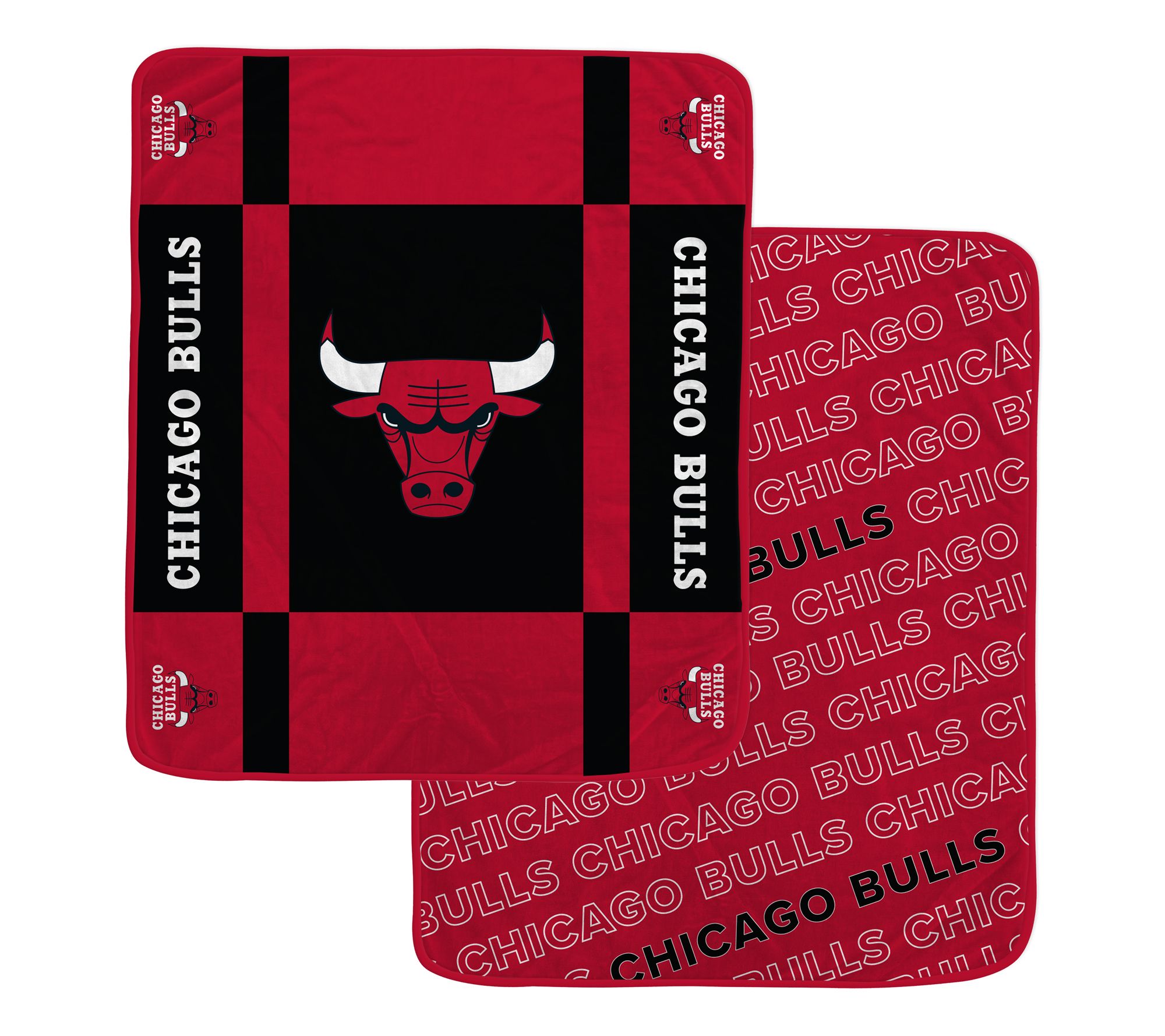 Pegasus Sports NBA Reverse Block Wordmark 2-Sidd Blanket