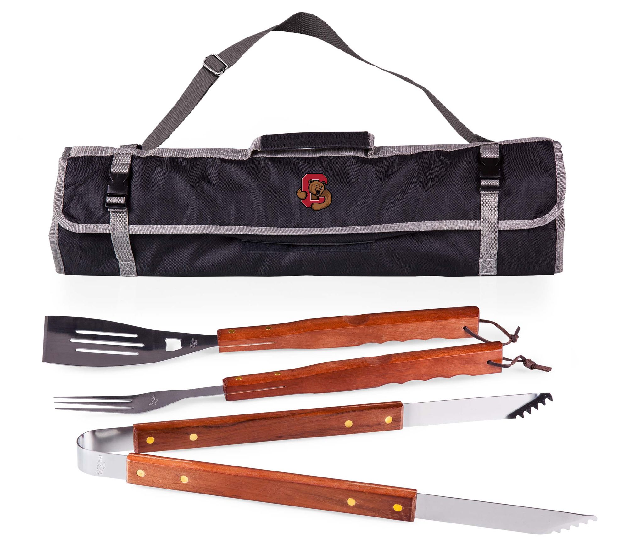Oniva NCAA 3-Piece BBQ Tote & Grill Set