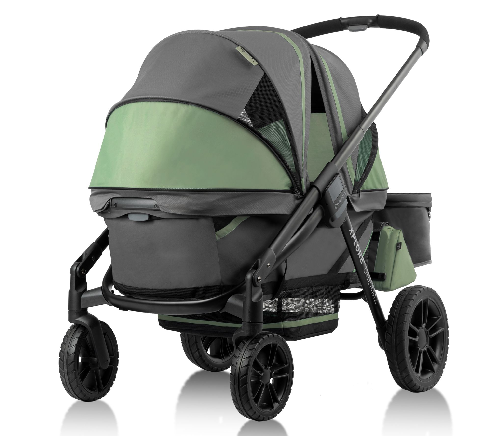 Evenflo Pivot Xplore Dreamz Stroller Wagon w/Bassinet