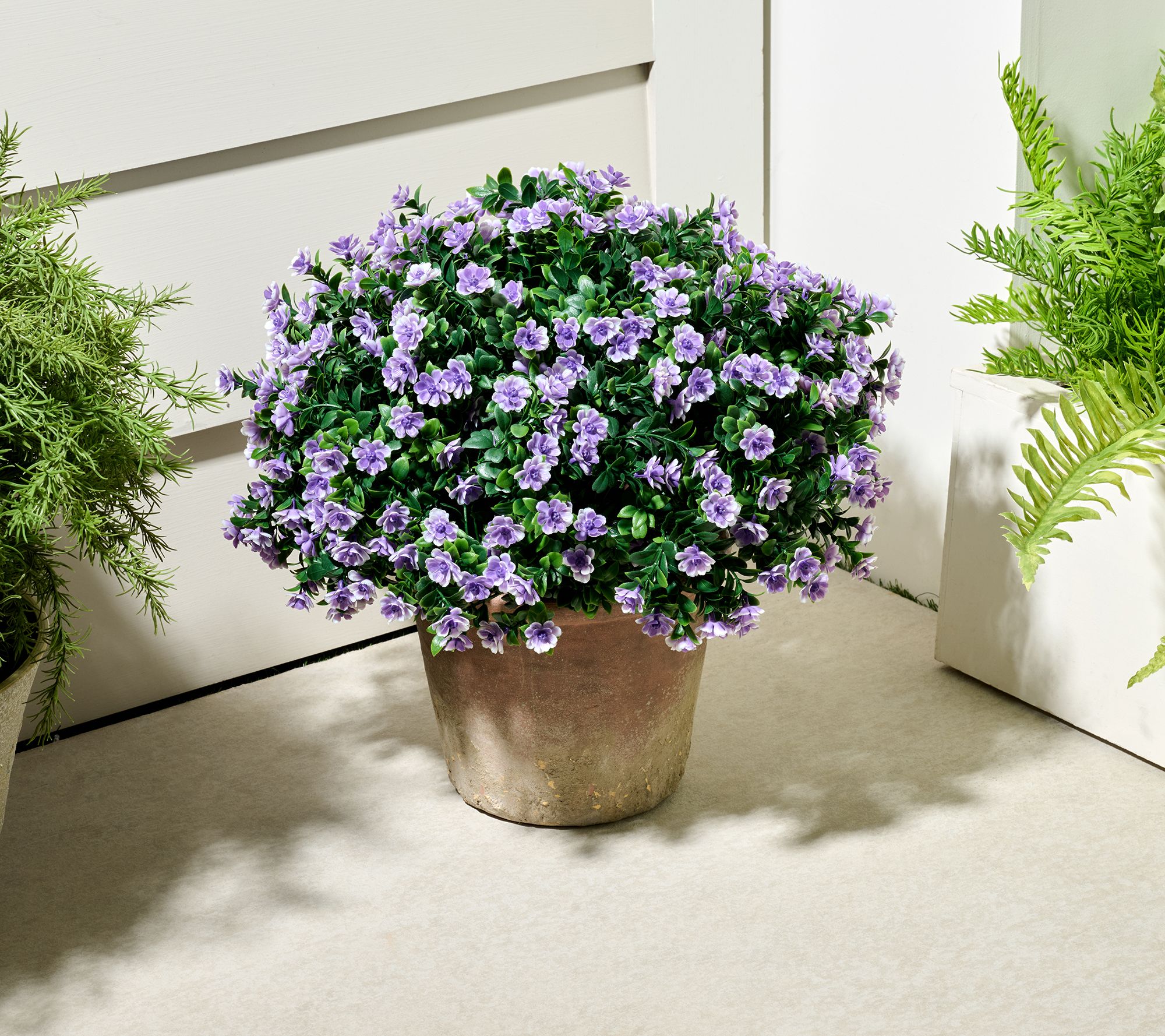 Wicker Park 20" Oversized Faux Wildflower Urn Filler