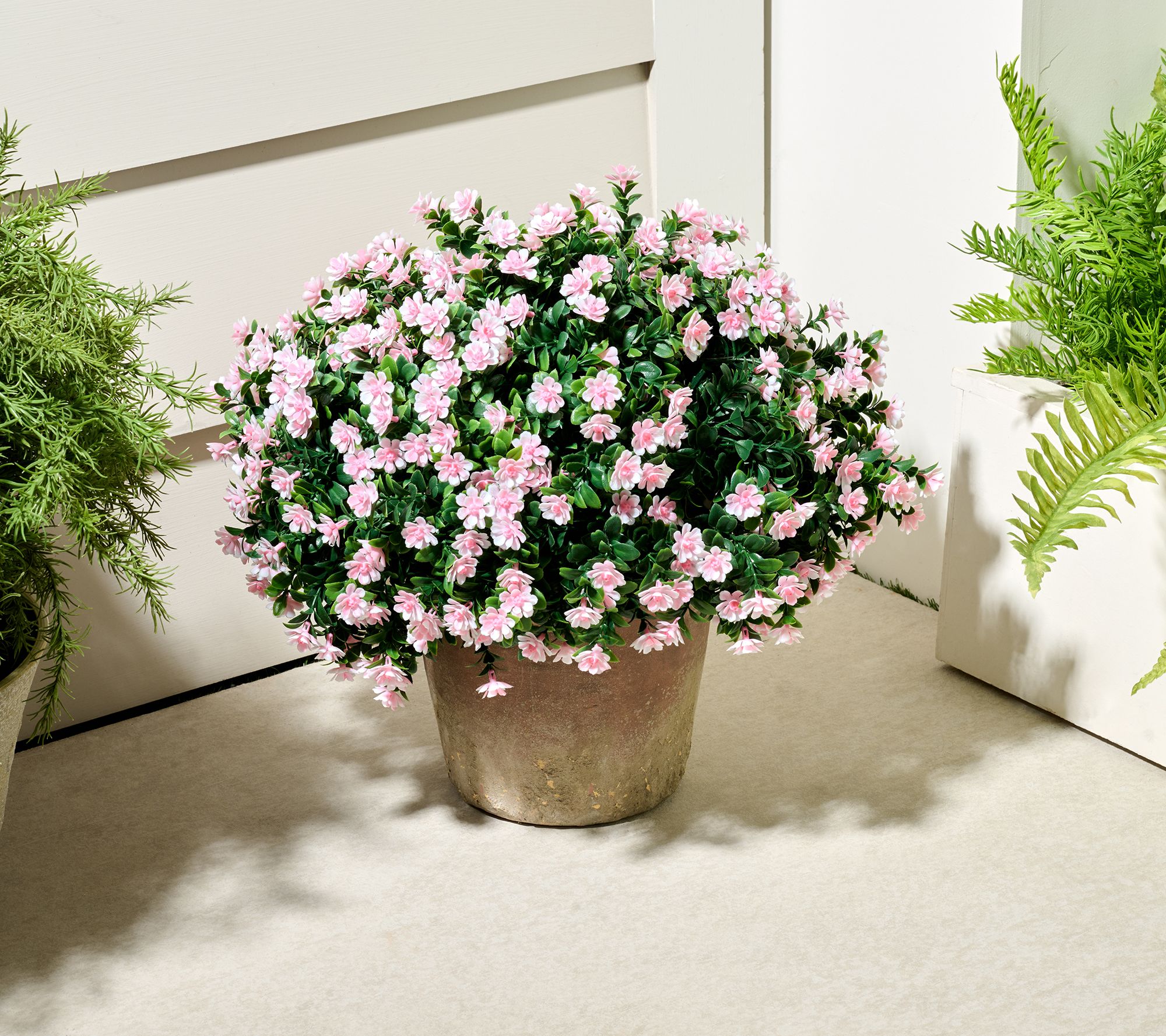 Wicker Park 20" Oversized Faux Wildflower Urn Filler