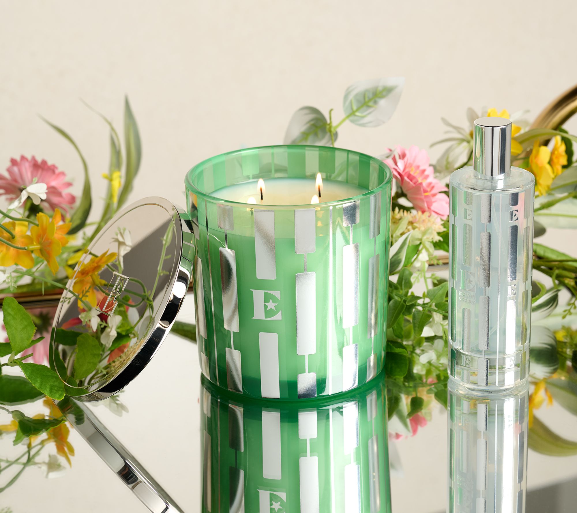 Elton John by Slatkin + Co. Bella Verda 22oz Candle & Room Spray