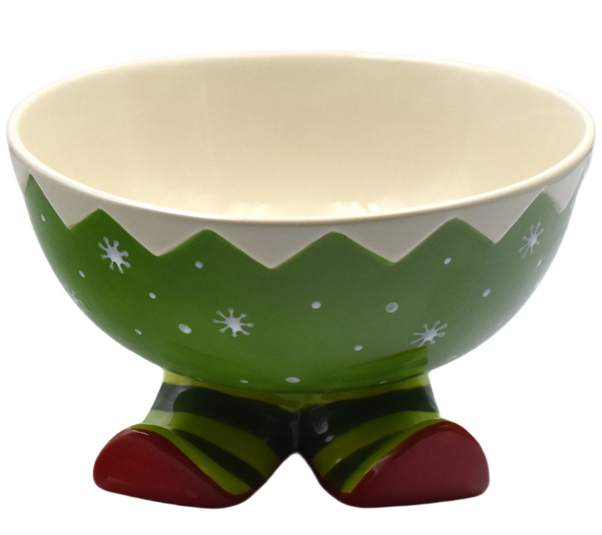 "As Is" Temp-tations Seasonal Footed 2.5-qt Serving Bowl