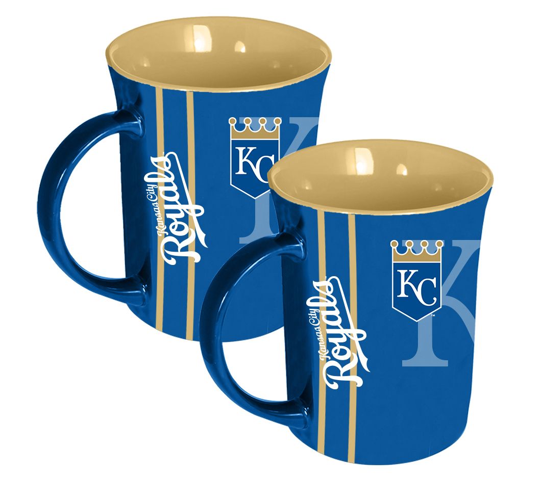 The Memory Company 2pk 15oz MLB Reflective LogoMug