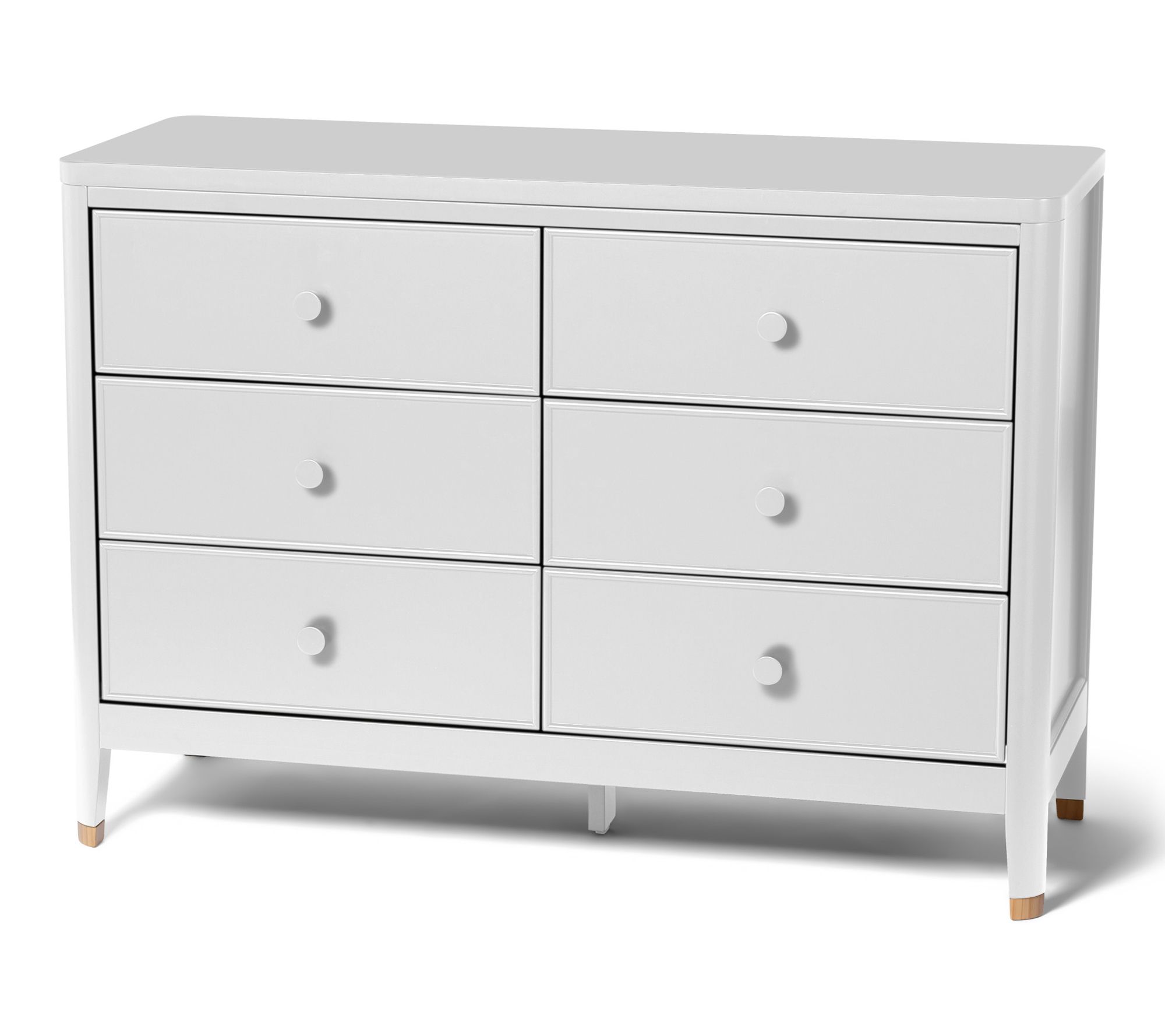 Little Seeds Aster Double Dresser - True White