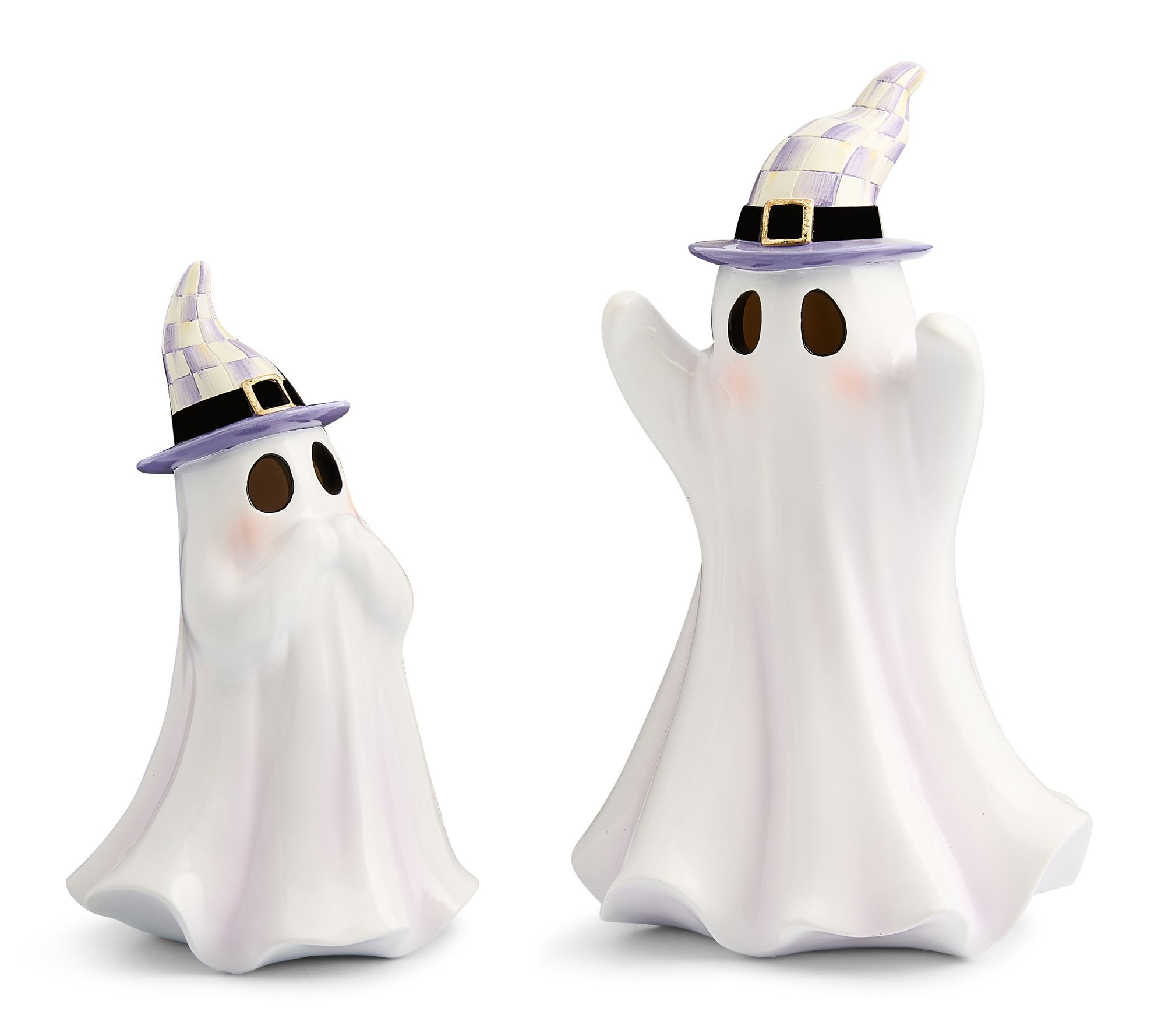 MacKenzie- Childs S/2 Illuminated Ghosts