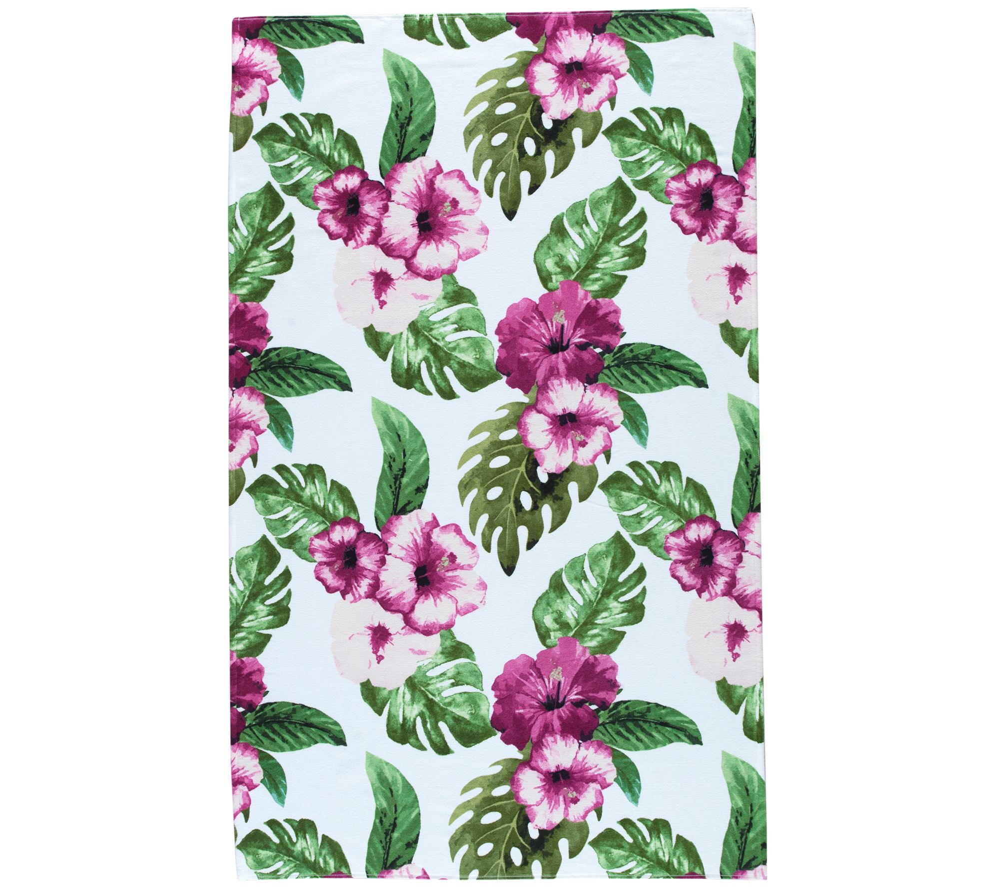 Enchante Home Floral Turkish Cotton Beach Towels