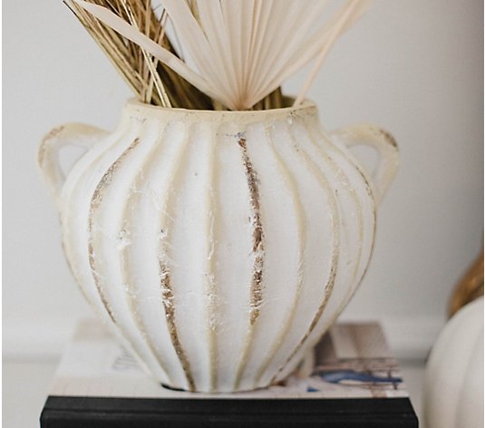 8" Textured Decorative Vase by Lauren McBride
