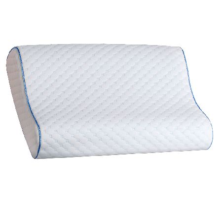 Sealy Memory Foam Contour Pillow Qvc Com